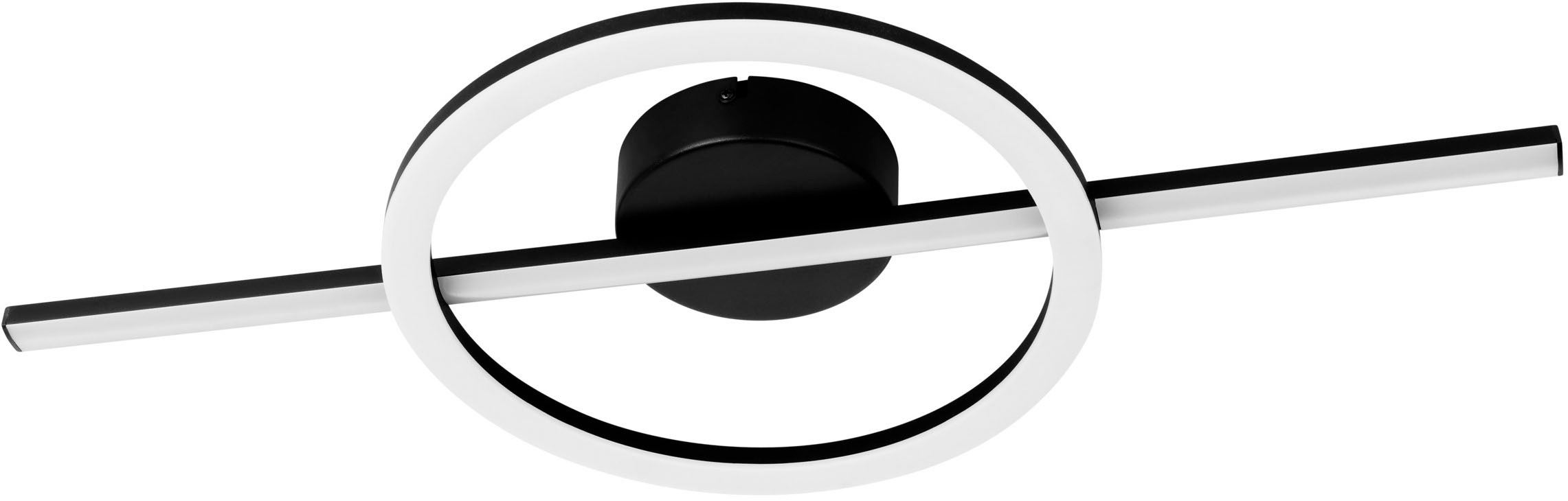 EGLO Deckenleuchte »AGOSTINO Deckenlampe - Stahl, Kunststoff - LED - 19,5W günstig online kaufen