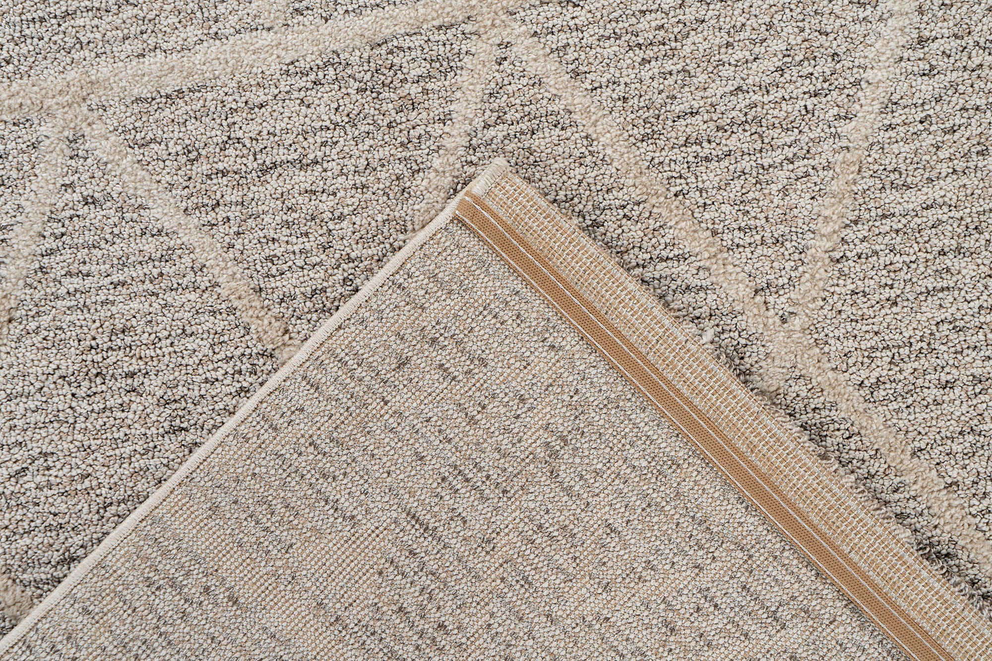 Kayoom Teppich »Rhombus 325«, rechteckig, 10 mm Höhe