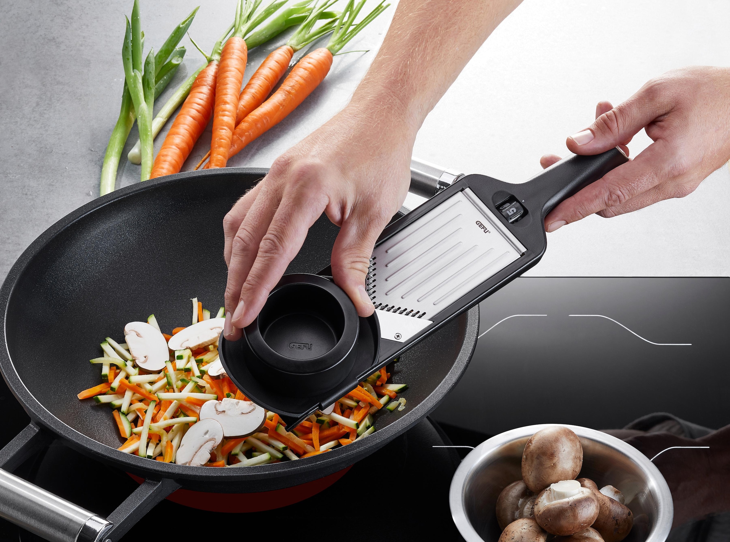 GEFU Gemüsehobel »VIOLI ® 2.0«, V-Hobel Julienne