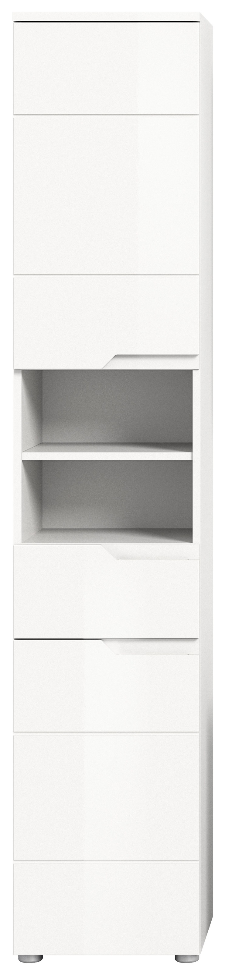 INOSIGN Hochschrank »CAPRI, Höhe 193 cm, 2 Türen mit Soft-Close-Funktion, 1 Schubkasten«, Mehrzweckschrank, Universalschrank, Badschrank, Badhochschrank