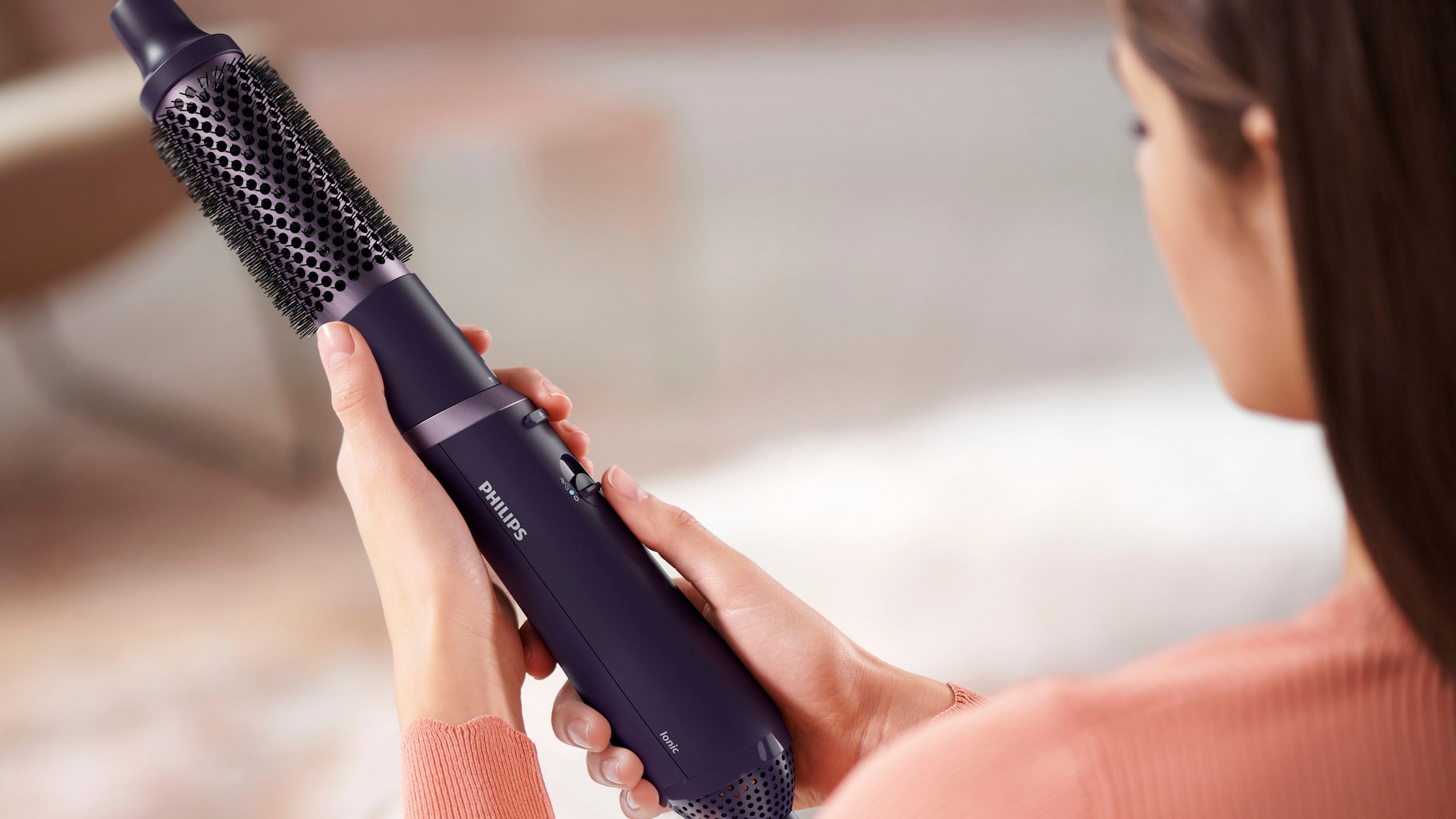 Philips Warmluftbürste »AirStyler Series 3000 BHA305/00«, 3 Aufsätze}, mit Ionen-Technologie, Keratin-Keramikbeschichtung und 3 Aufsätzen