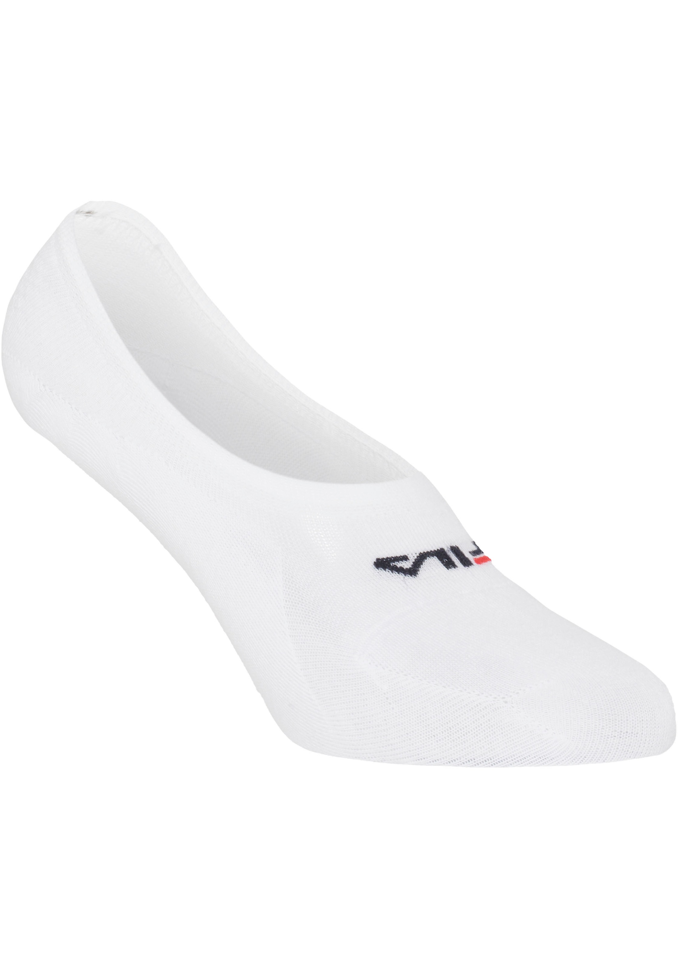 Fila Füßlinge »UNISEX GHOST SOCKS SILICONE HEEL INSIDE«, (6 Paar), mit Logo-Schriftzug