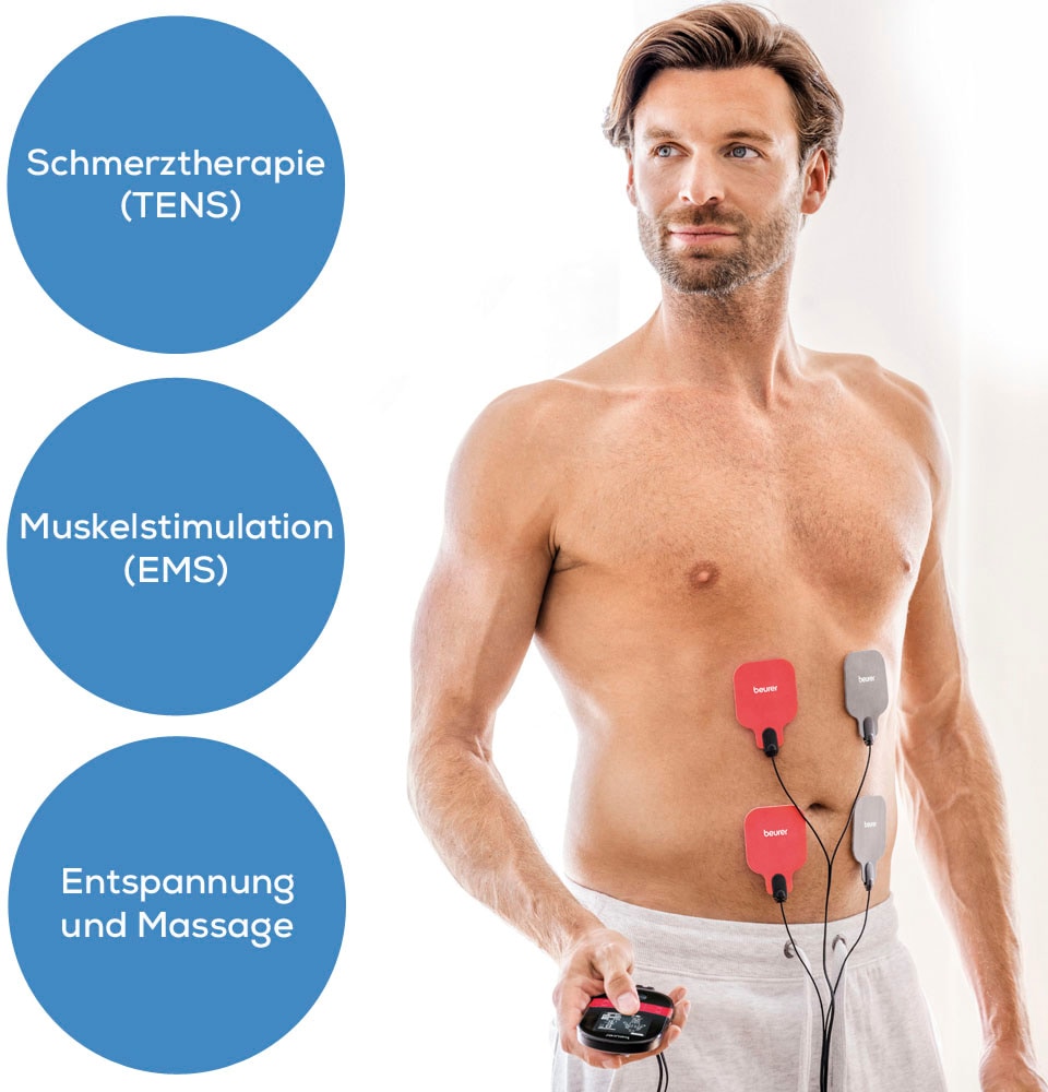 BEURER Elektrodenpads »EM 59 & EM 89 Heat Gel-Pads«, (Set, 8 St.)