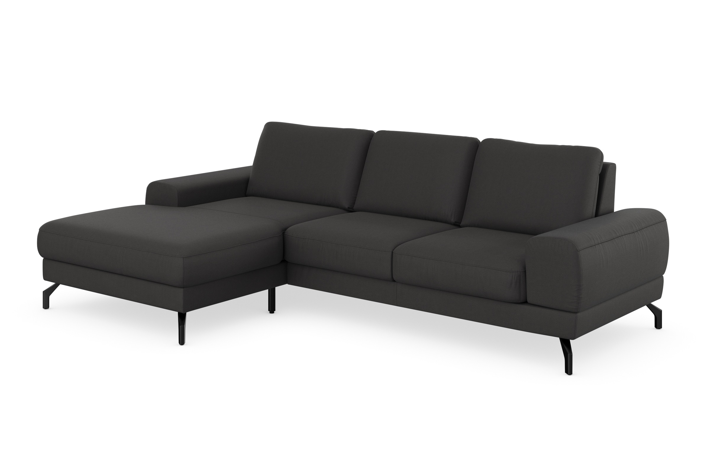 sit&more Ecksofa »Cinturo L-Form«, inklusive Sitztiefenverstellung und Federkern, Sitzhöhe 45 cm