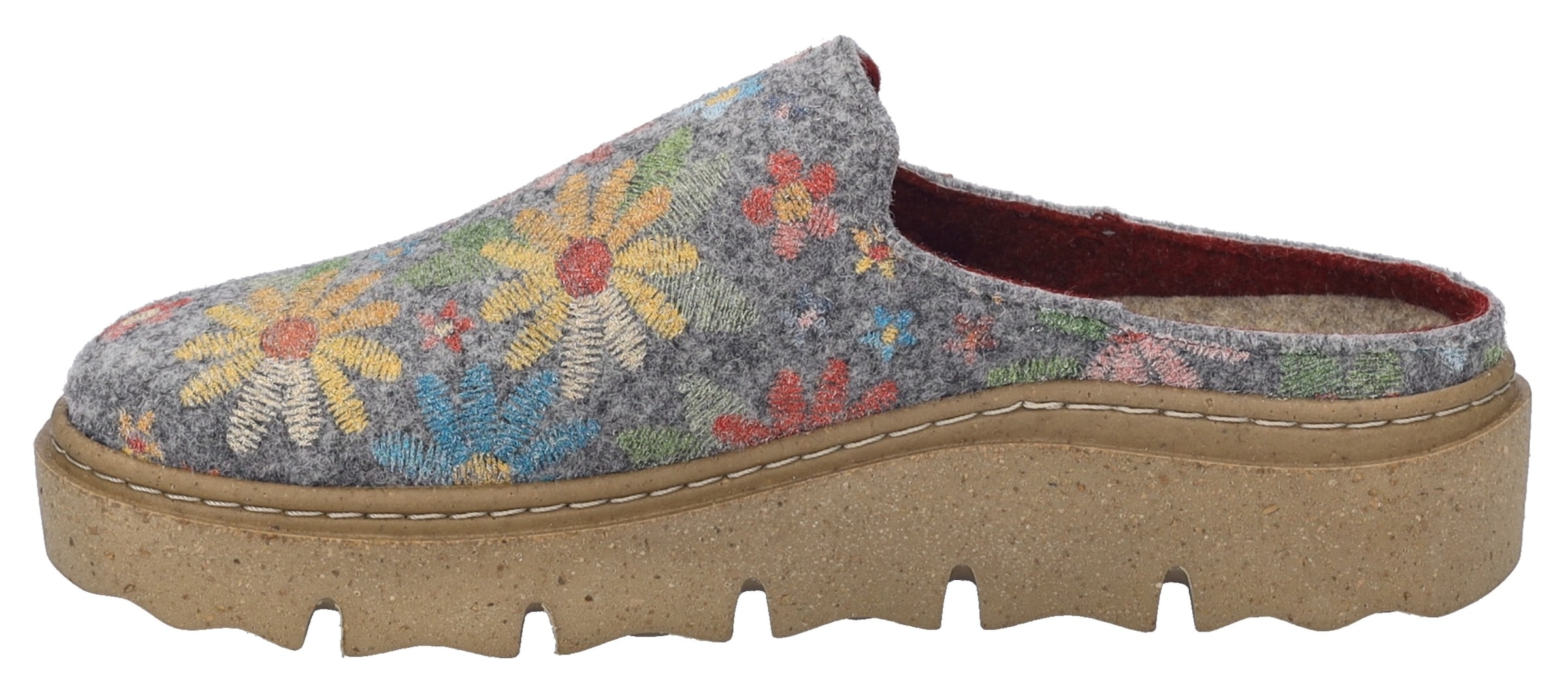 Josef Seibel Hausschuh »Charmaux 01«, Pantoffel, Slipper mit Plateausohle