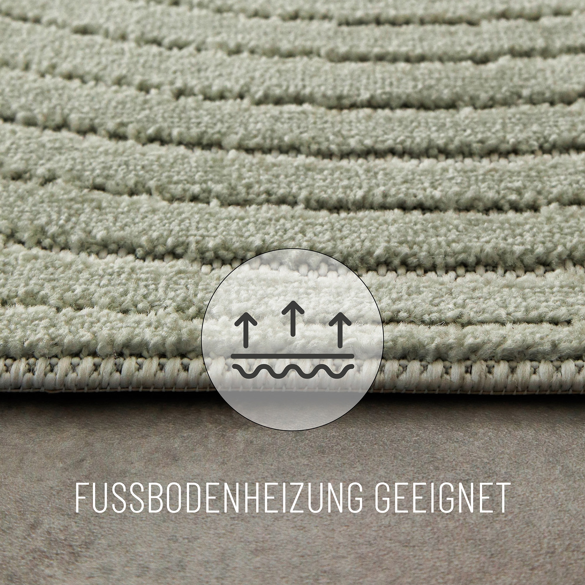 Wecon home Outdoorteppich »Bacalar«, rechteckig, 5 mm Höhe, Innen & Außen, robust, pflegeleicht, 3D-Optik, wetterfest, waschbar
