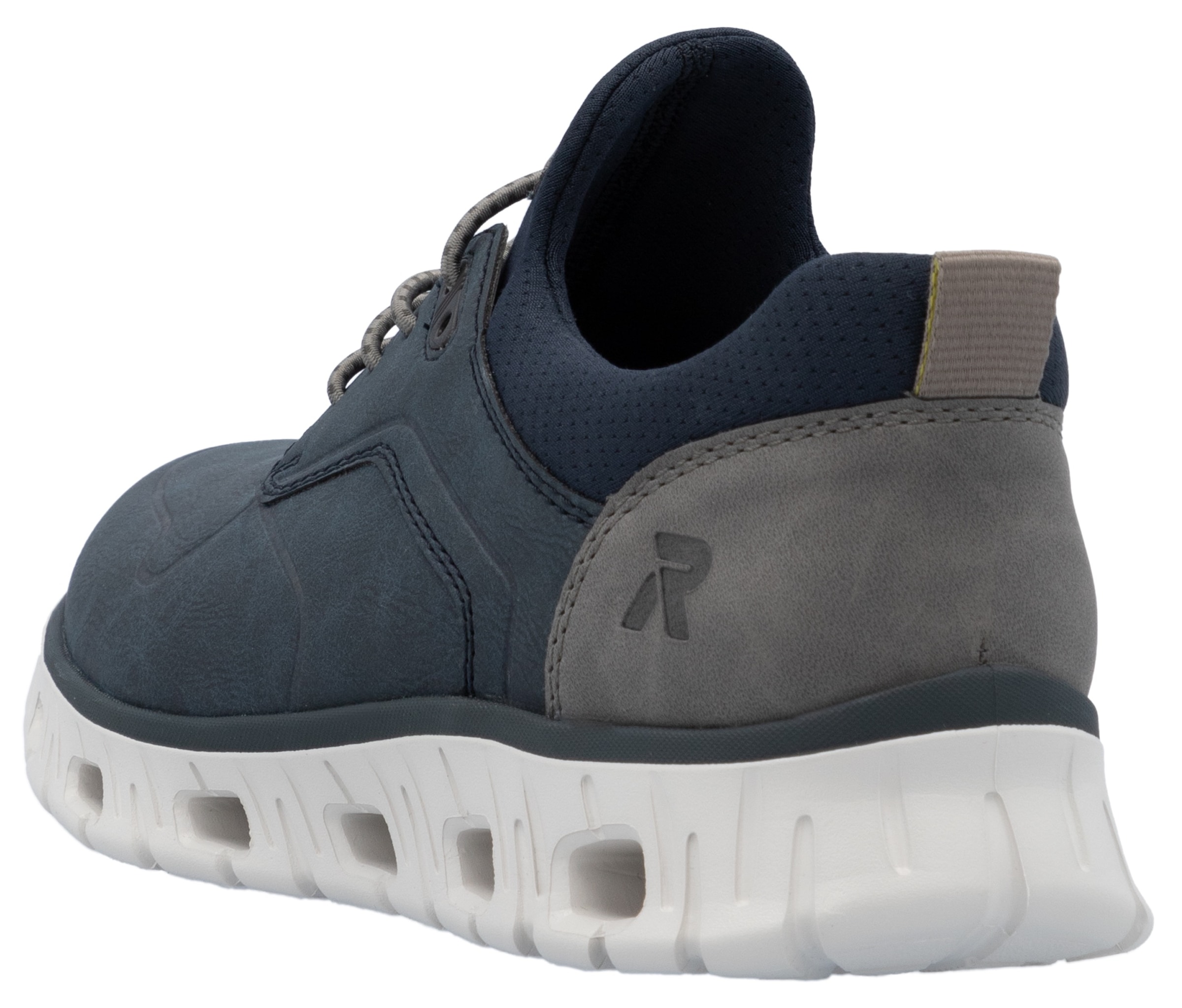 RIEKER Sport Slip-On Sneaker, Freizeitschuh, Halbschuh, Schlupfschuh mit modischer Laufsohle