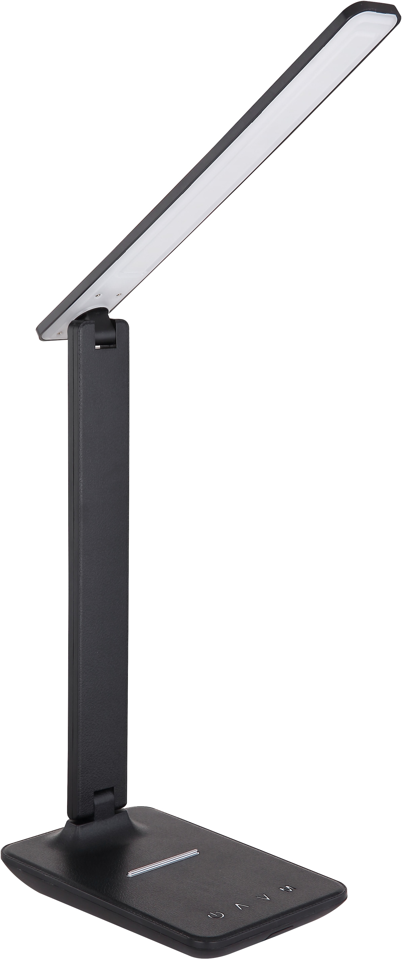 GLOBO LIGHTING LED Tischleuchte »BULLA«, Leuchtmittel LED-Modul | LED fest integriert, Tischlampe/Arbeitszimmer/Bürotischleuchte/schwarz