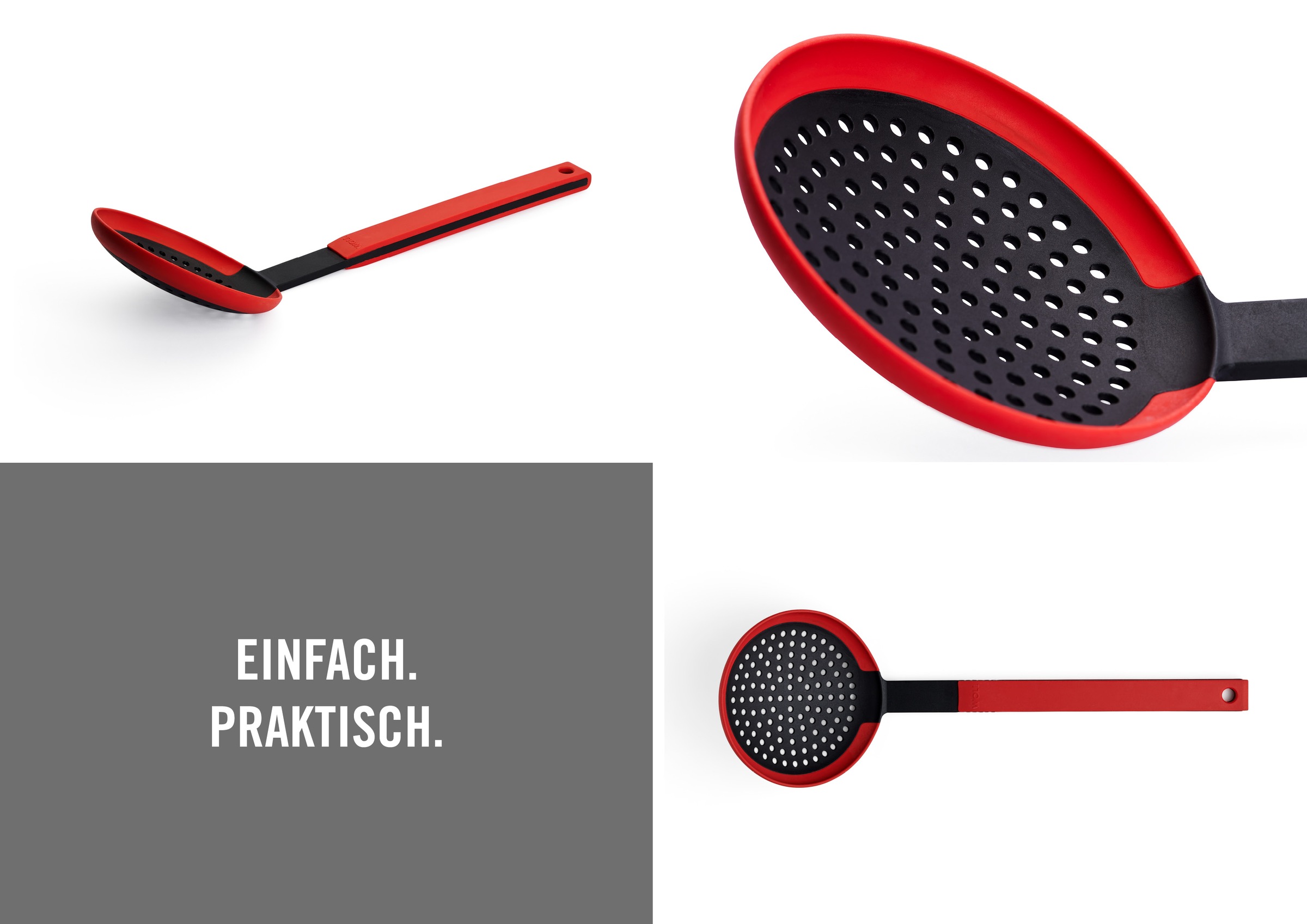 WOLL Schaumlöffel »Cook it«, (1 tlg.), aus hochwertigem Kunststoff und Sili günstig online kaufen