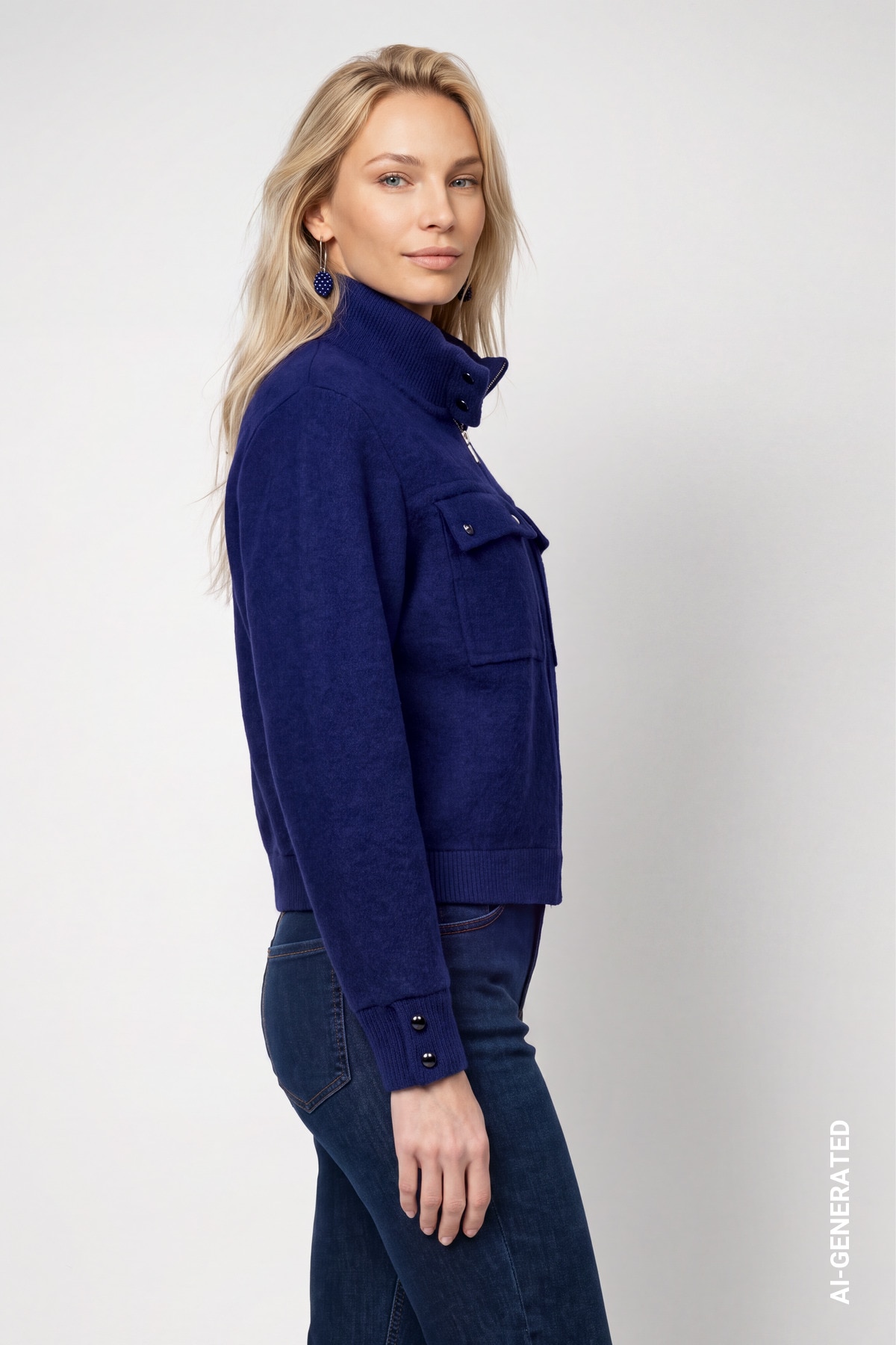 Monari Strickjacke Regular fit mit Taschen