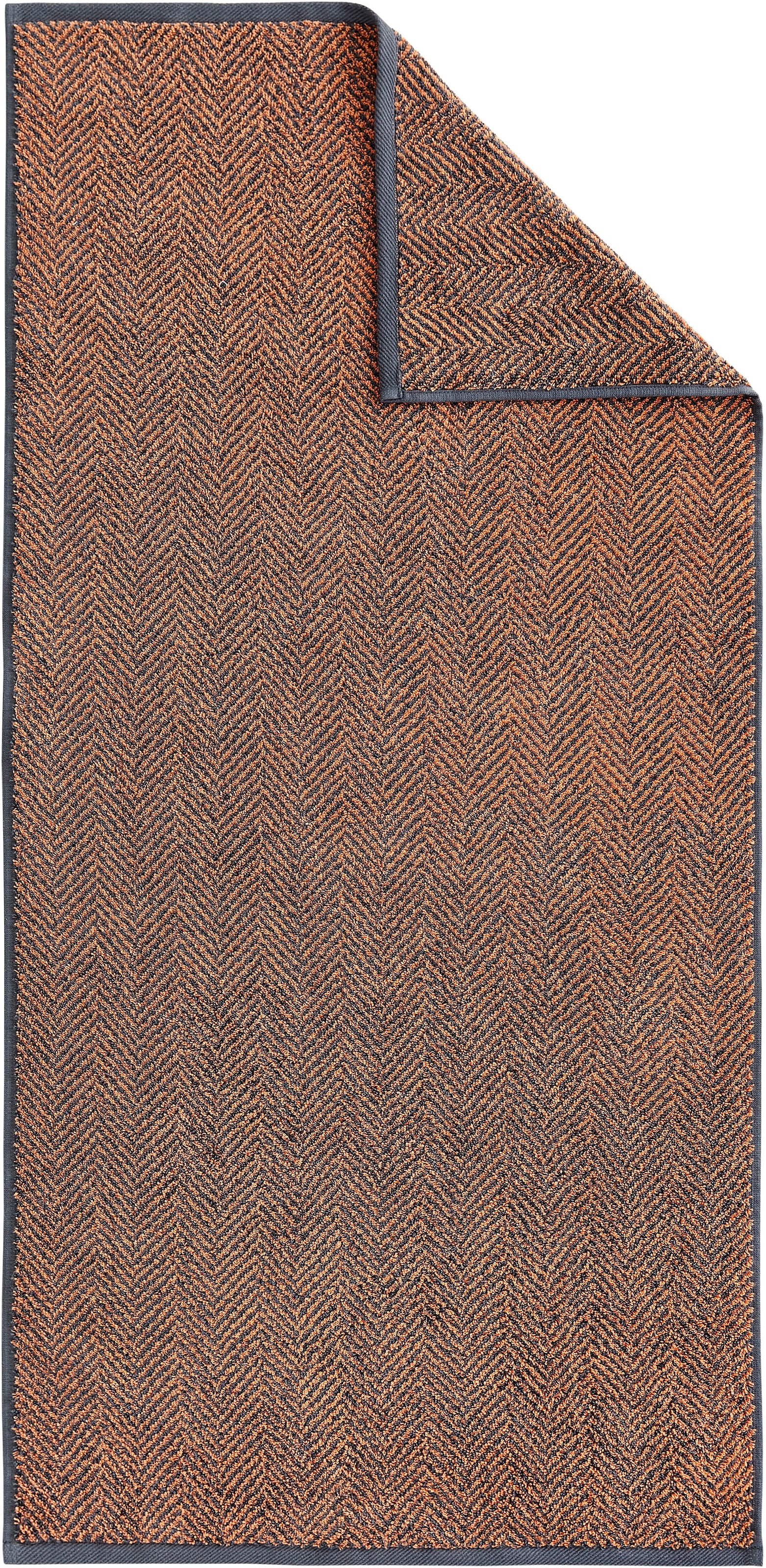 Dyckhoff Handtuch Set »Golden Shades Herringbone«, Set, 6 tlg., Walkfrottier, 4 Handtücher (50x100cm), 2 Duschtücher (70x140cm)