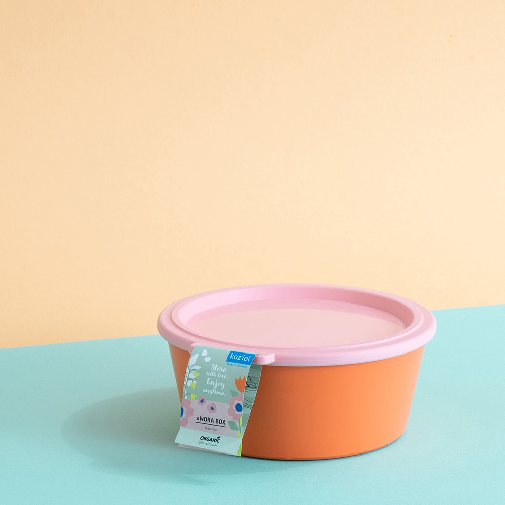KOZIOL Aufbewahrungsschüssel »NORA BOX 1,3l Schale 1,3l mit Deckel« 1 tlg.