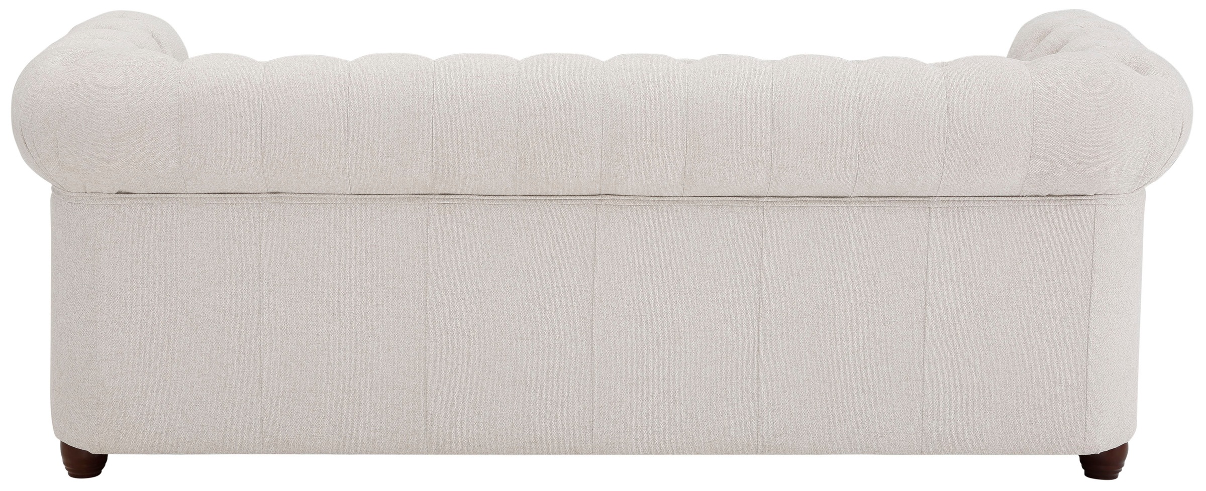 Home affaire Chesterfield-Sofa »New Castle«, mit hochwertiger Knopfheftung in Chesterfield-Design, B/T/H: 203/86/72