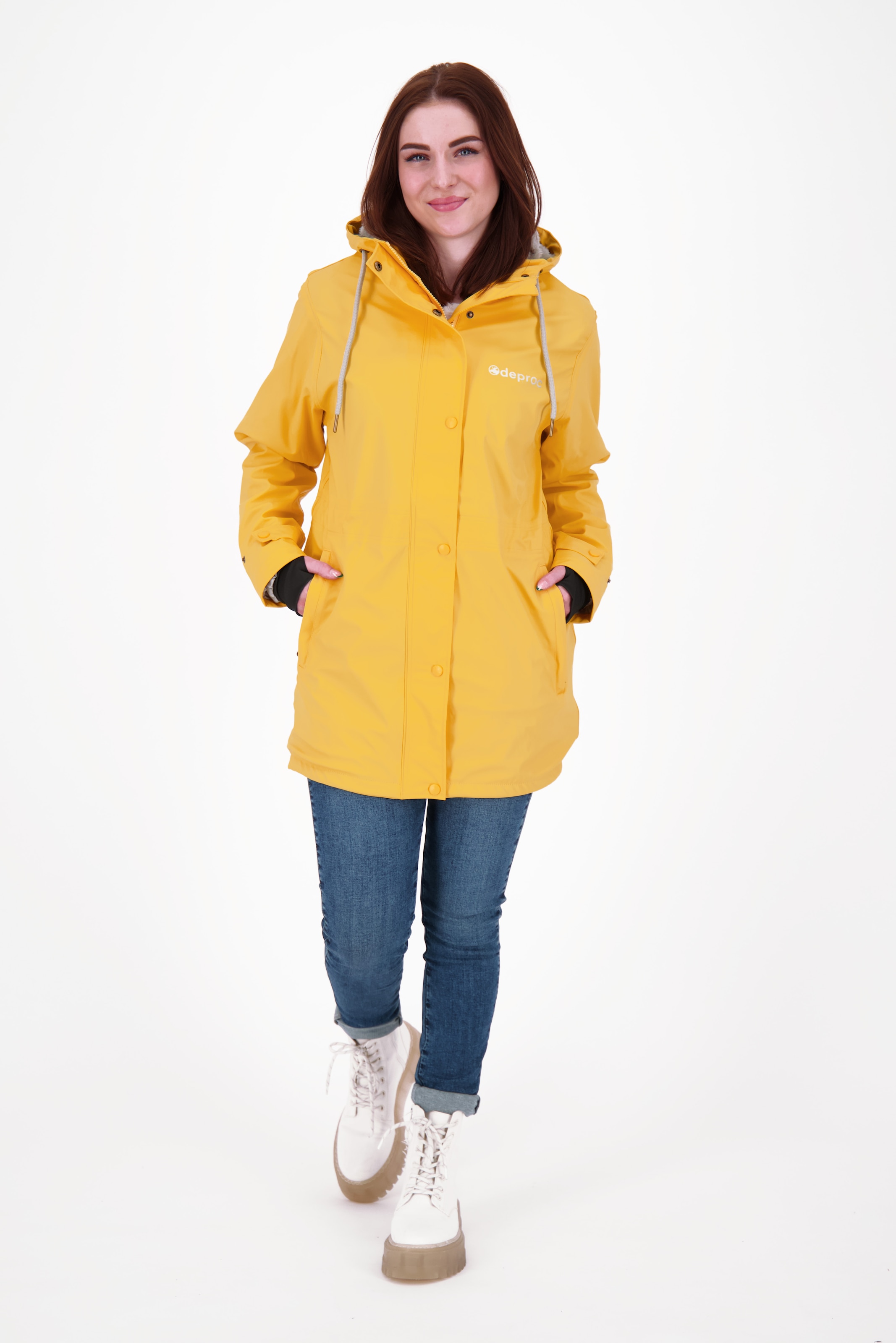 DEPROC Active Regenjacke »Friesennerz NEW ELLESMERE«, auch in Großen Größen erhältlich