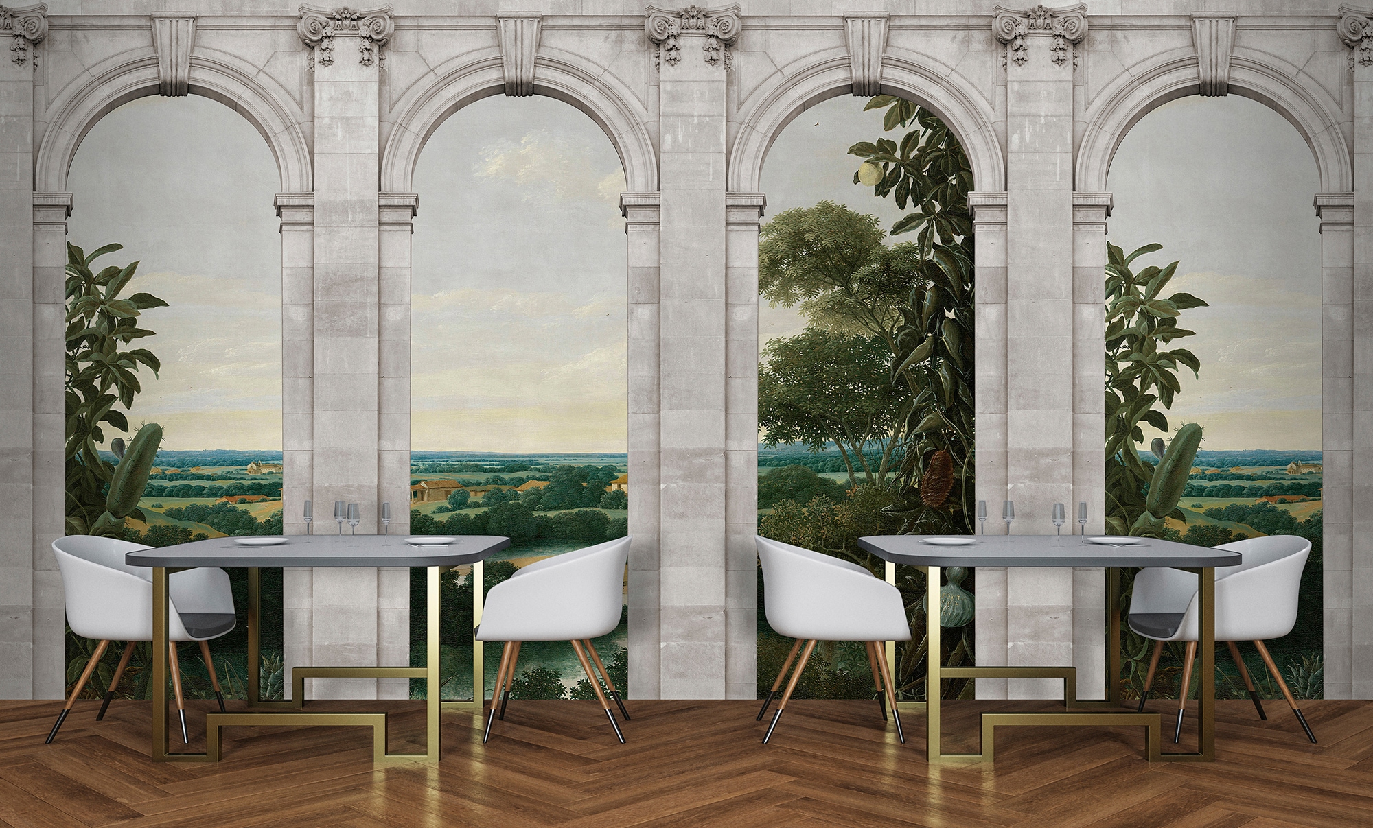 living walls Fototapete »Walls by Patel Castello«, Vlies, Wand
