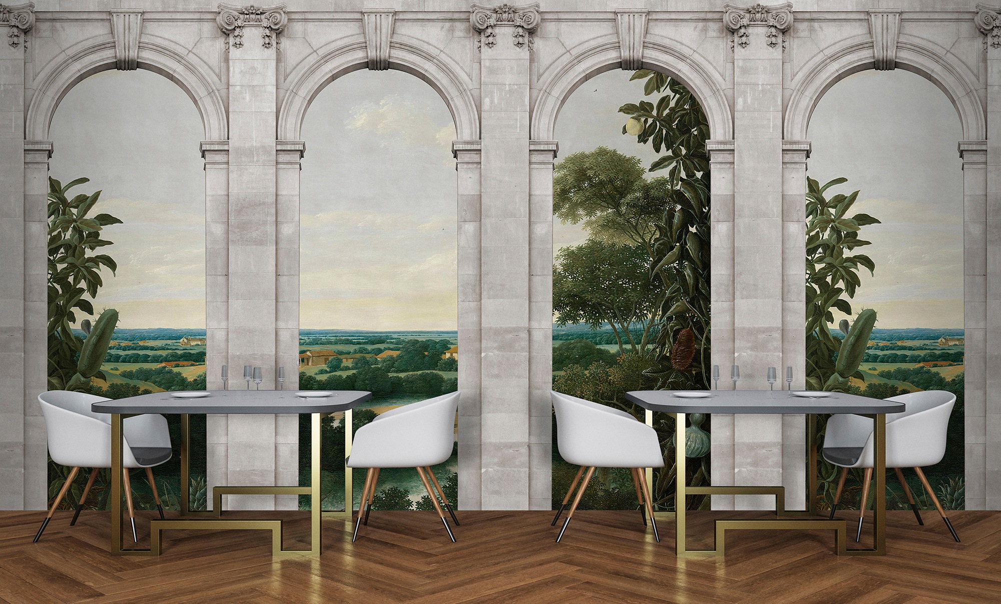 living walls Fototapete »Walls by Patel Castello« glatt Vlies, Wand günstig online kaufen