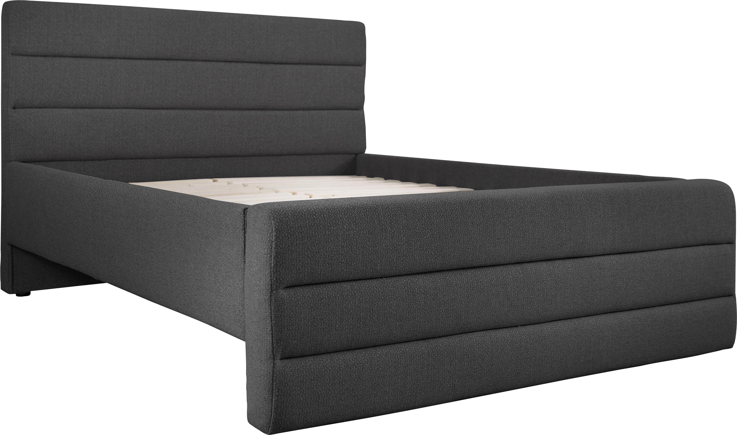 OTTO products Polsterbett "Merrit" Quernaht im Kopf- und Fußteil, in 5 Brei günstig online kaufen