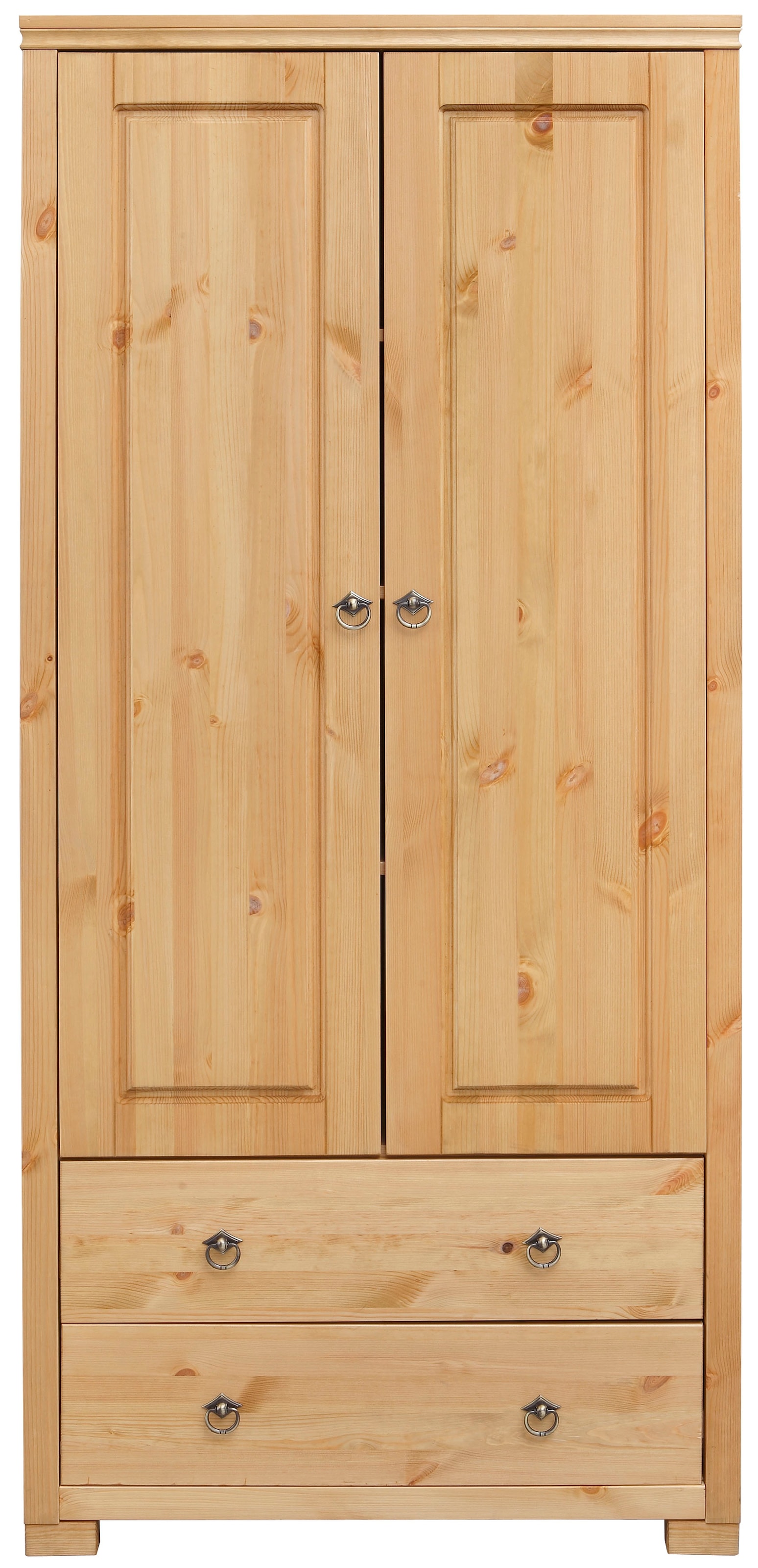 Home affaire Kleiderschrank "Gotland", Breite 80 cm, Höhe 178 cm, aus massi günstig online kaufen