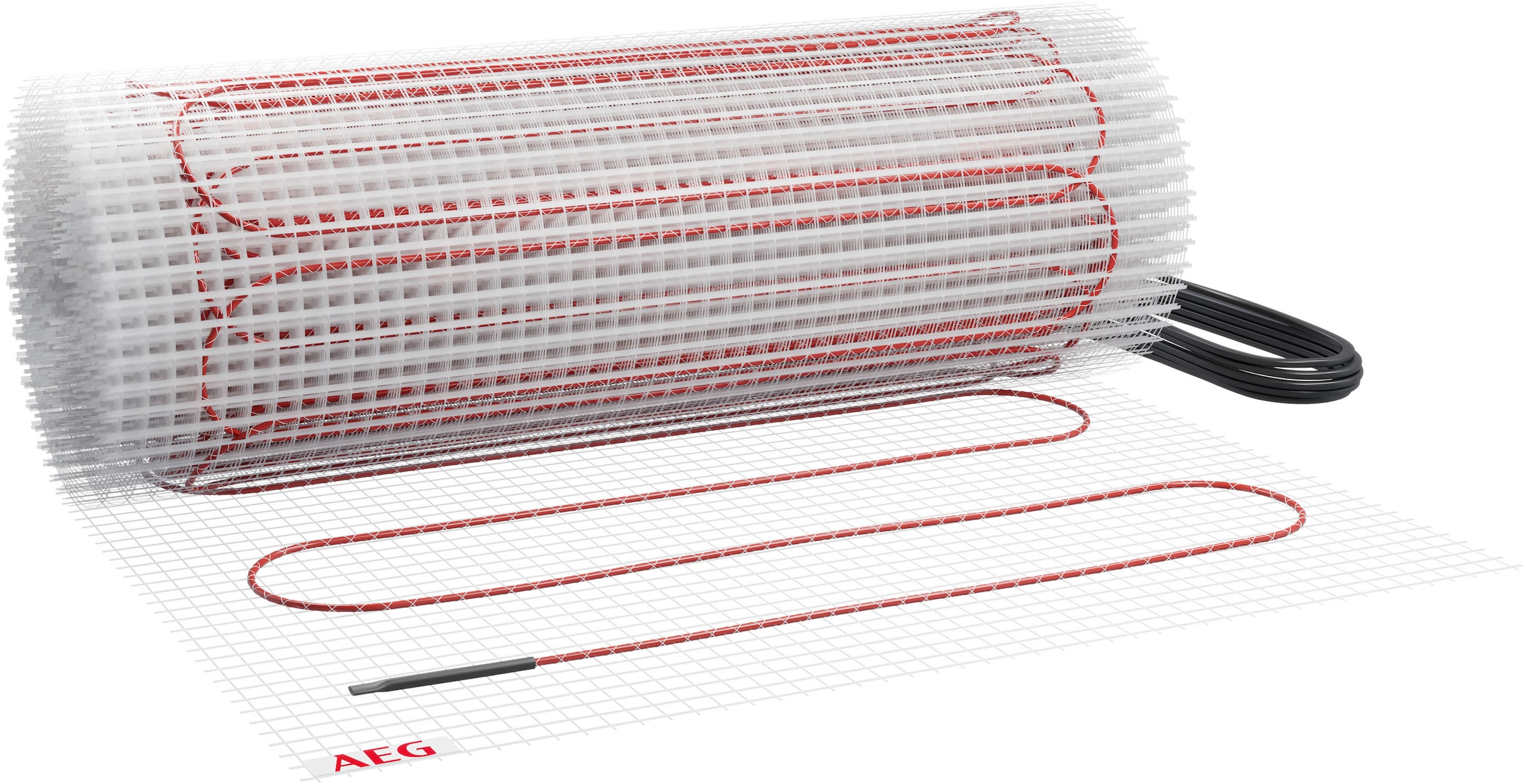 AEG Haustechnik Fußbodenheizung »Basis Thermo Boden »TBS TB 160/6««, Elektrische Fußbodenheizung, Heizmatte 6 m², 160 W/m²