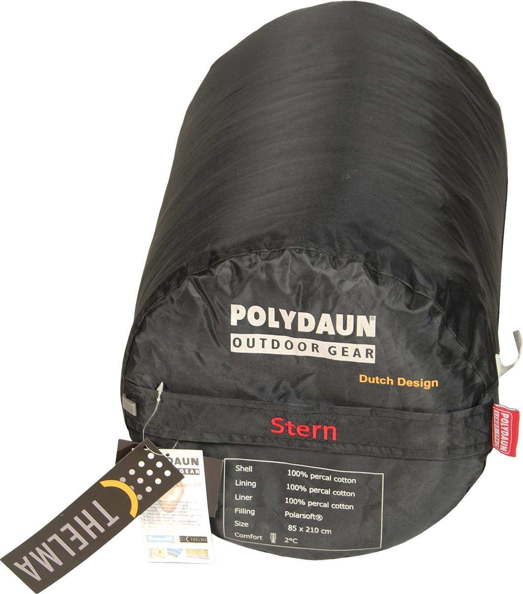 Polydaun Deckenschlafsack »Schlafsack Stern 85x210 cm Antraziet- 4-Jahreszeiten«