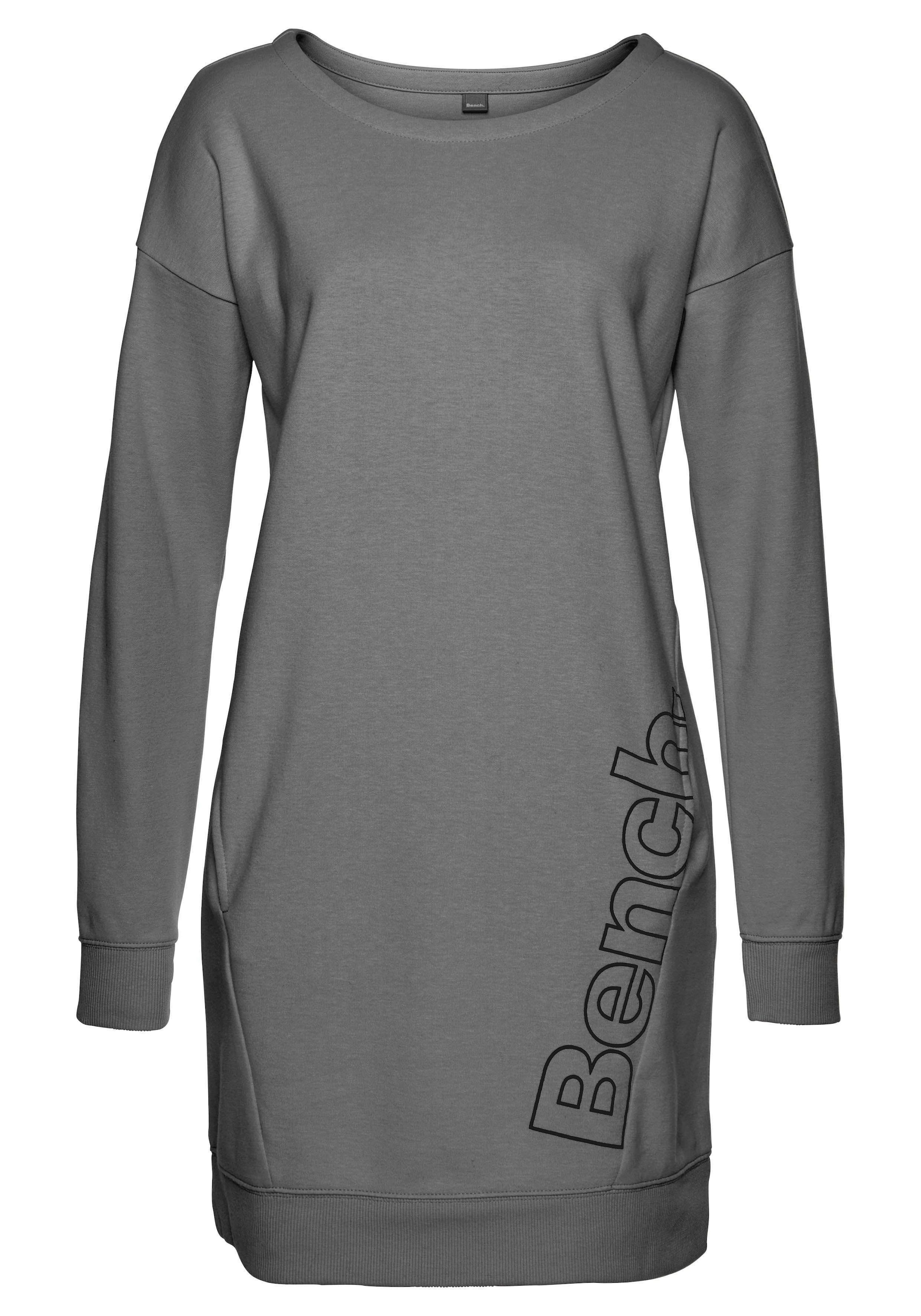 Bench. Loungewear Sweatkleid, mit seitlichem Logoprint, Loungewear