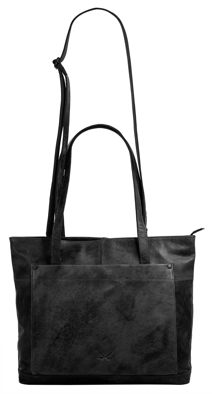 Sansibar Shopper, echt Leder