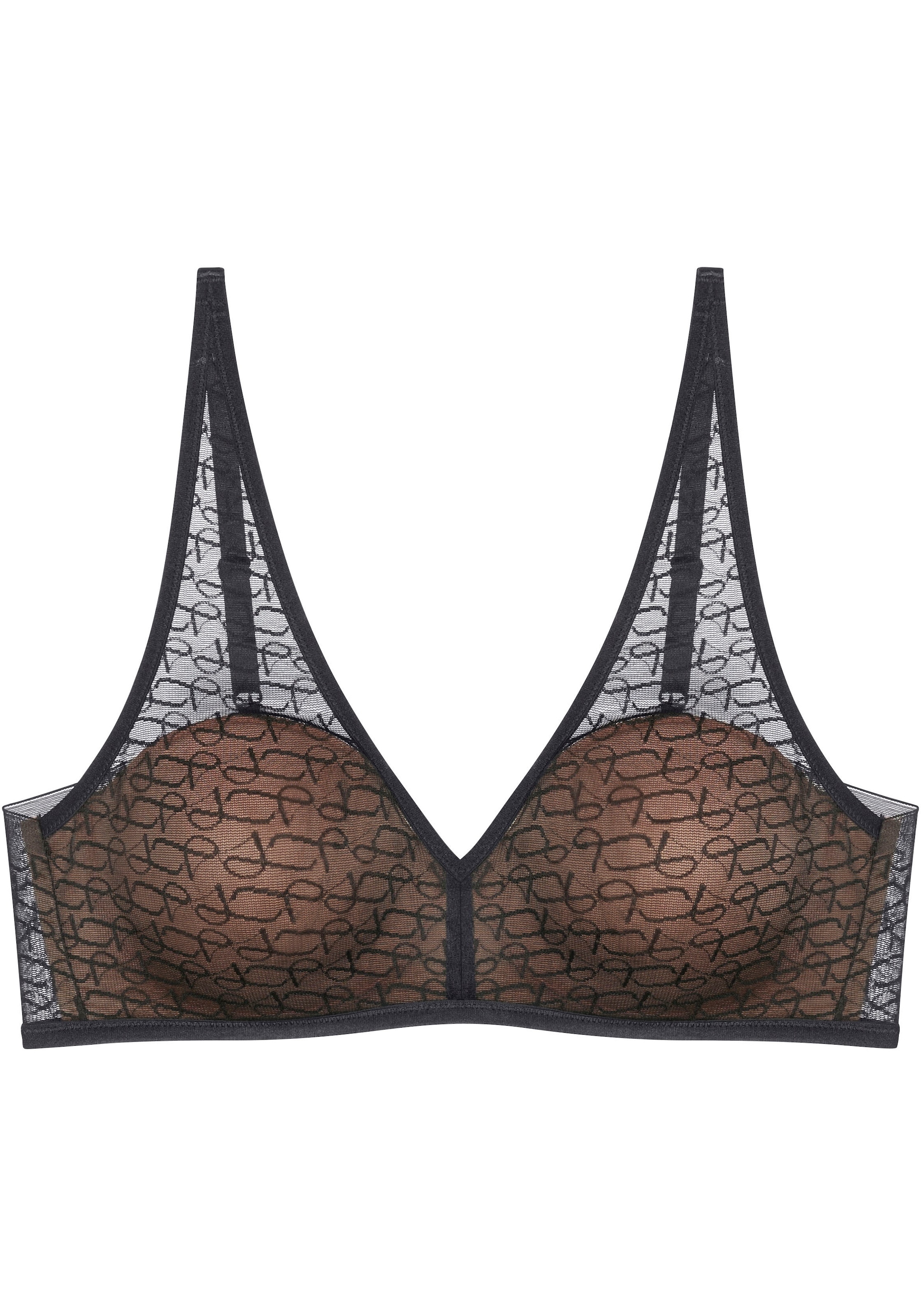 Triumph Bügelloser BH »Signature Sheer P EX«, Monogramm-Tüll