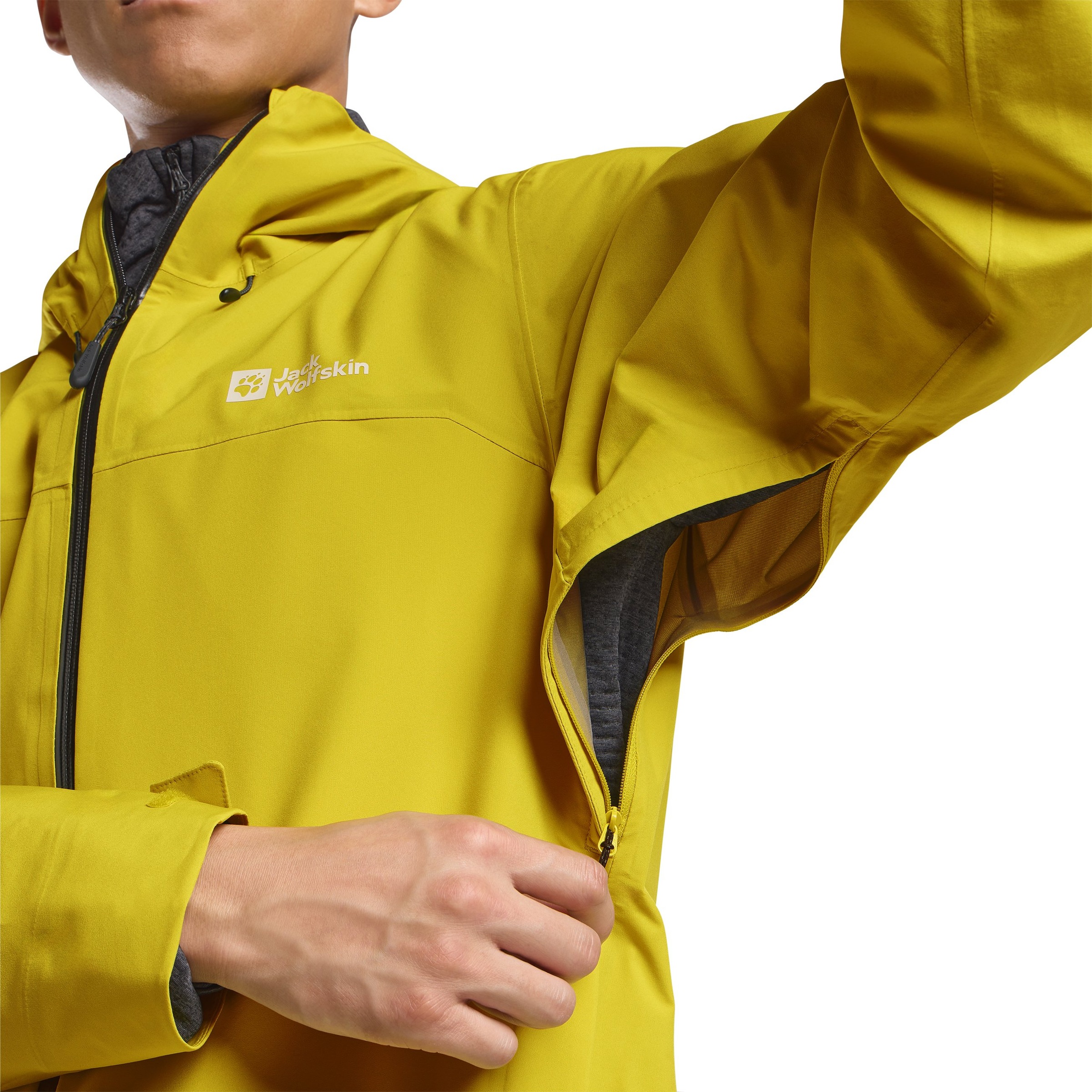 Jack Wolfskin Funktionsjacke »HIGHEST PEAK 3L JKT M«, mit Kapuze