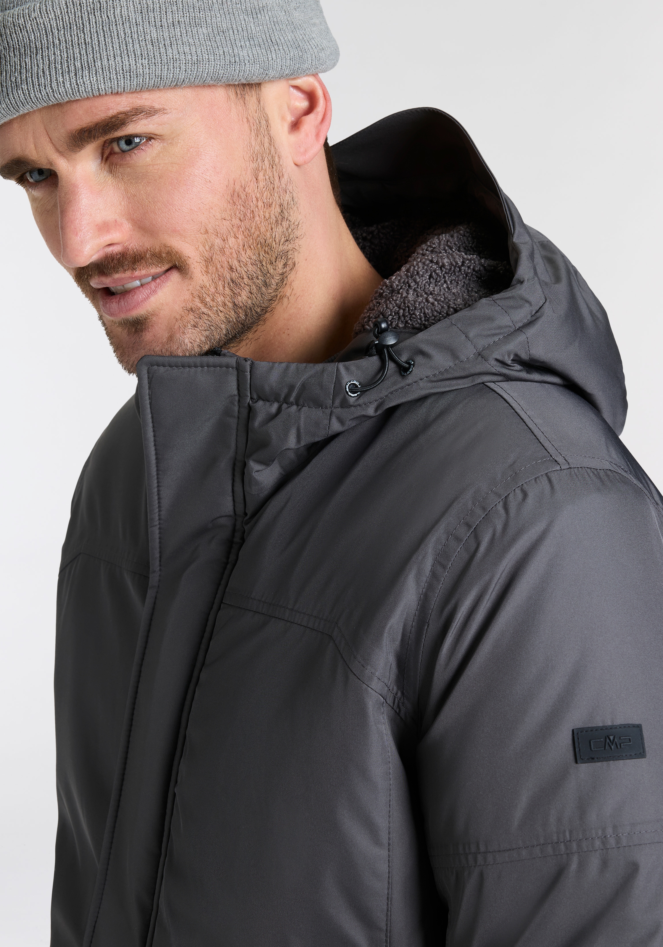 CMP Parka »MAN PARKA FIX HOOD«, mit Kapuze