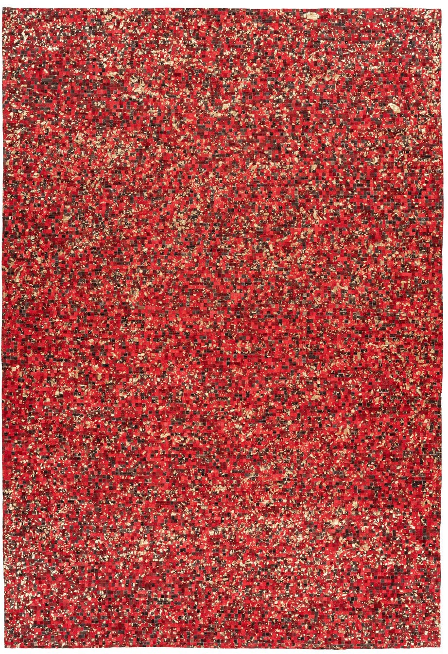 Arte Espina Teppich »Finish 100«, natürlicher Lederteppich,mit glänzender M günstig online kaufen