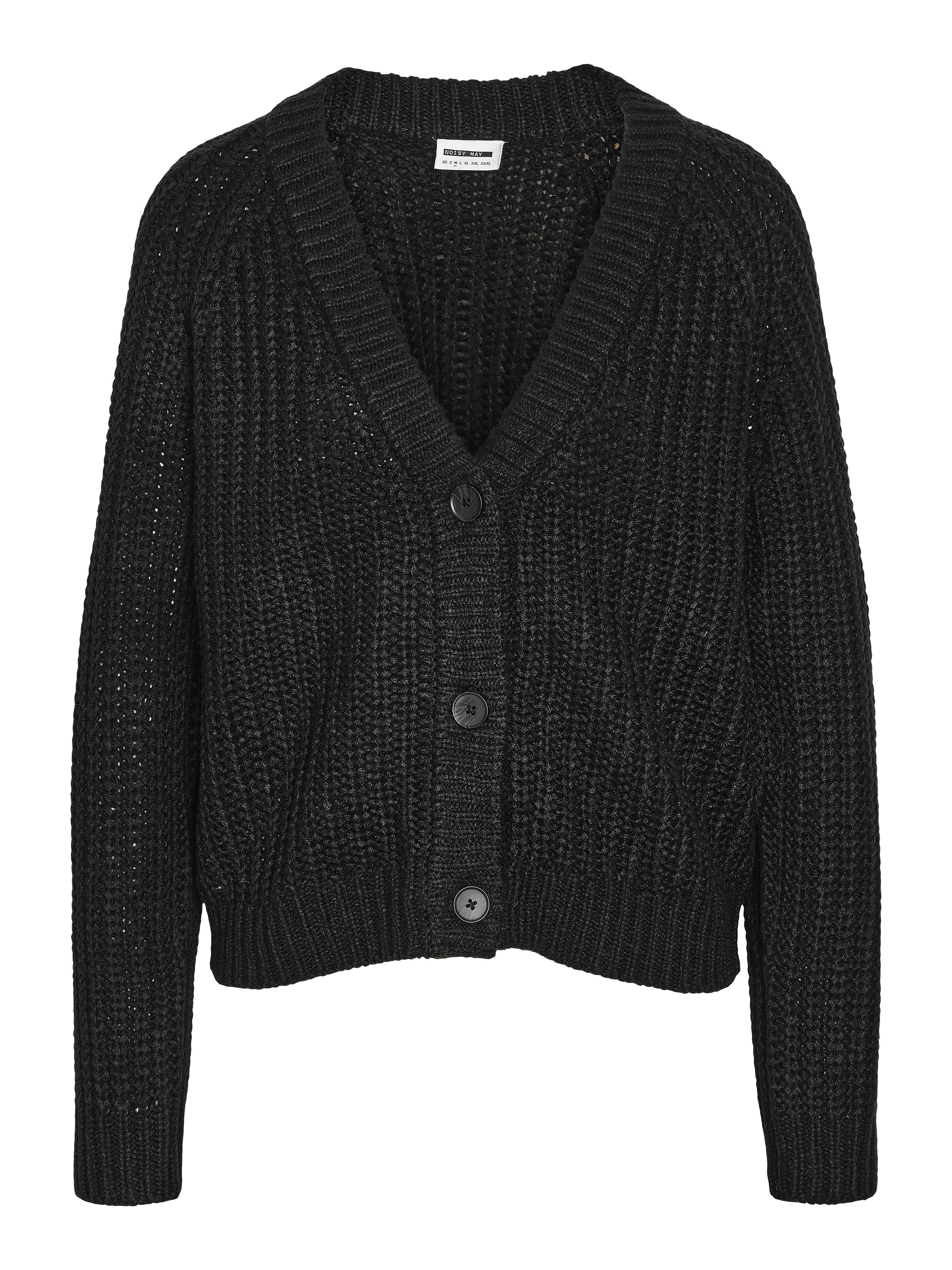 Noisy may Strickjacke »NMCHARLIE L/S V-NECK KNIT CARDIGAN NOOS«