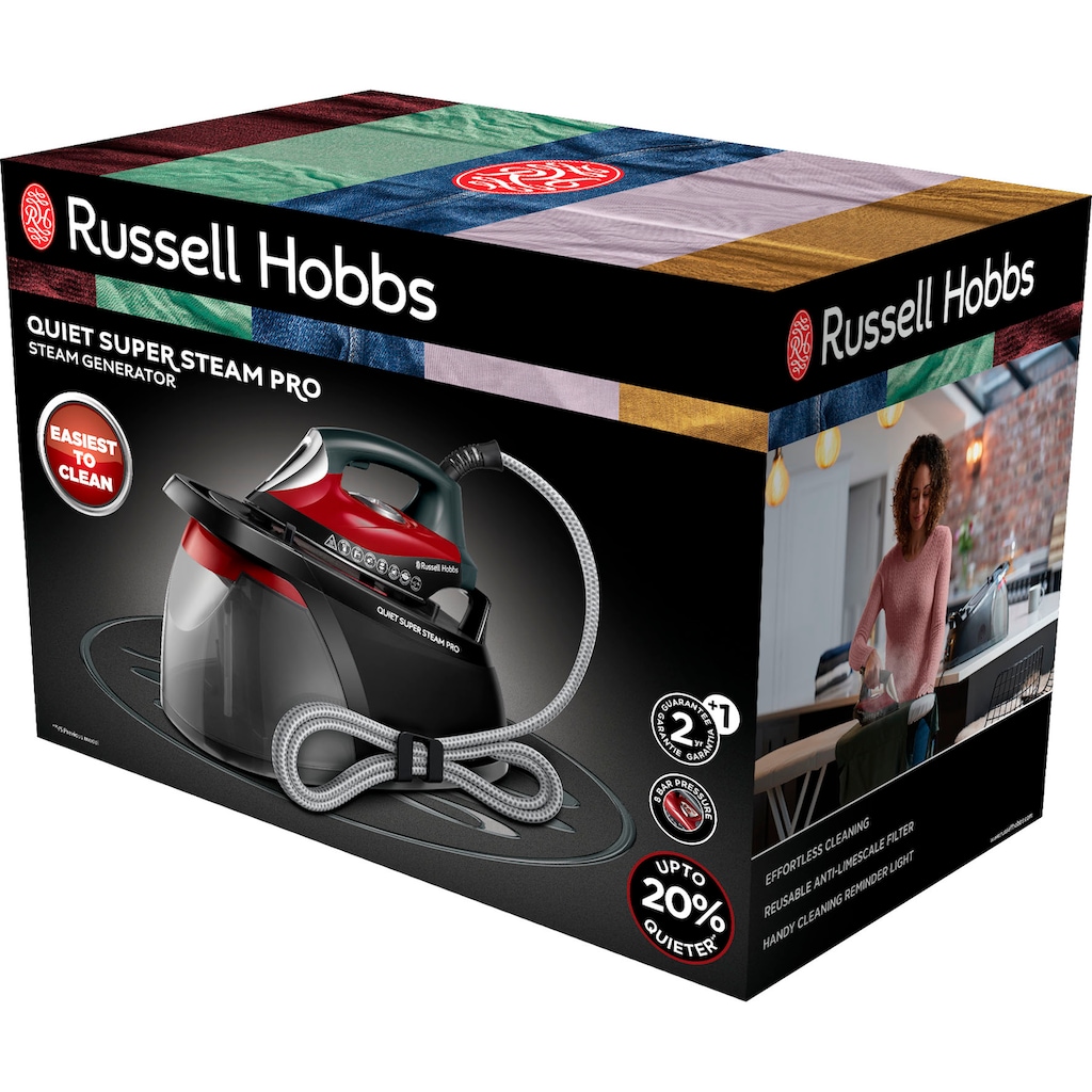 RUSSELL HOBBS Dampfbügelstation »24460-56 Quiet Super Steam Pro«