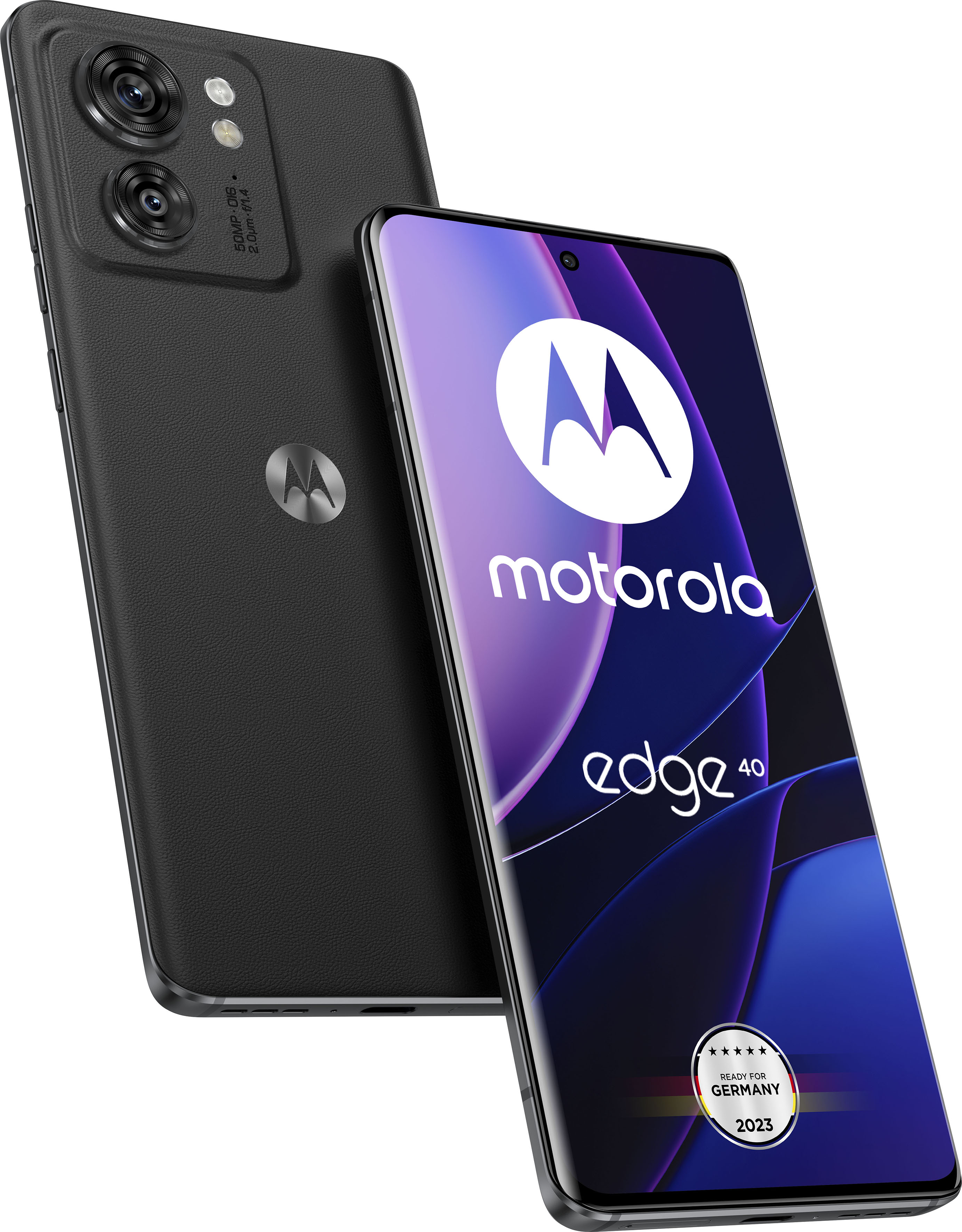 Smartphone »Edge 40«, eclipse black, 16,63 cm/6,55 Zoll, 256 GB Speicherplatz, 50 MP...