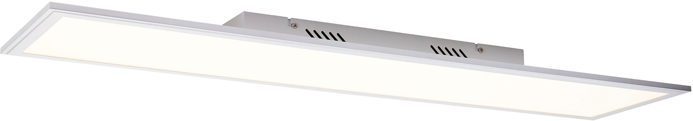dimmbar, auf CCT, x silberfarben Panel Brilliant Raten Fernbedienung, bestellen LED 100 lm, 25 flammig-flammig, cm, 3400 »Flat«, 1