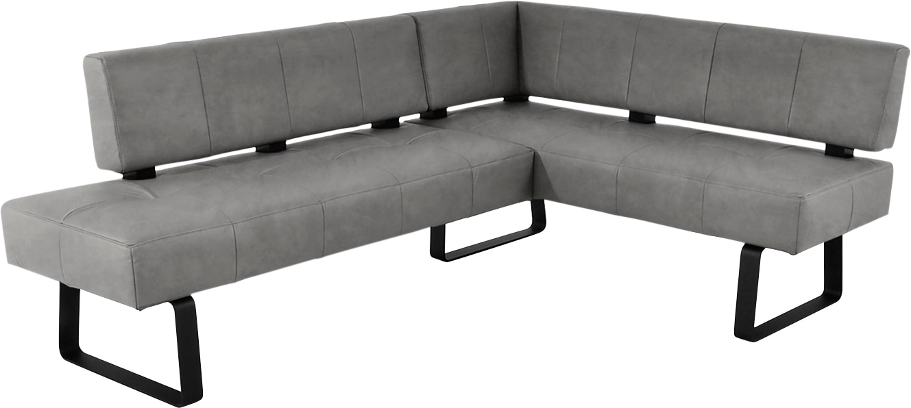 K+W Komfort & Wohnen Eckbank »Spider II«, Sitzsteppung, bequem durch Sandwichbauweise, 2 Stellmaße