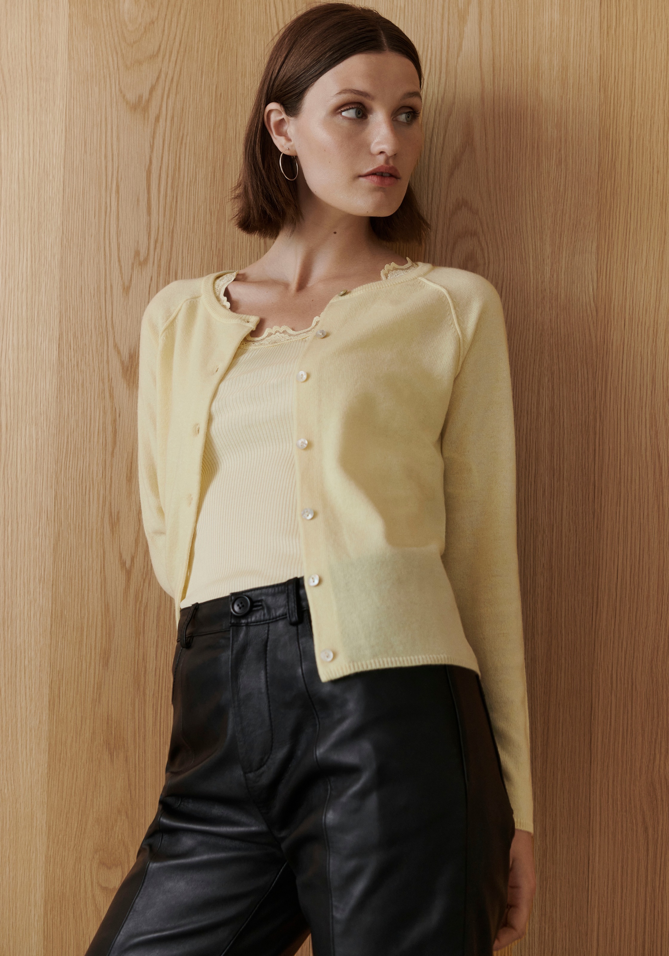 rosemunde Tanktop »Babette Silk Top« Vintage-Spitzenbesatz, breite Träger, feminin, bequem, Seidenmix