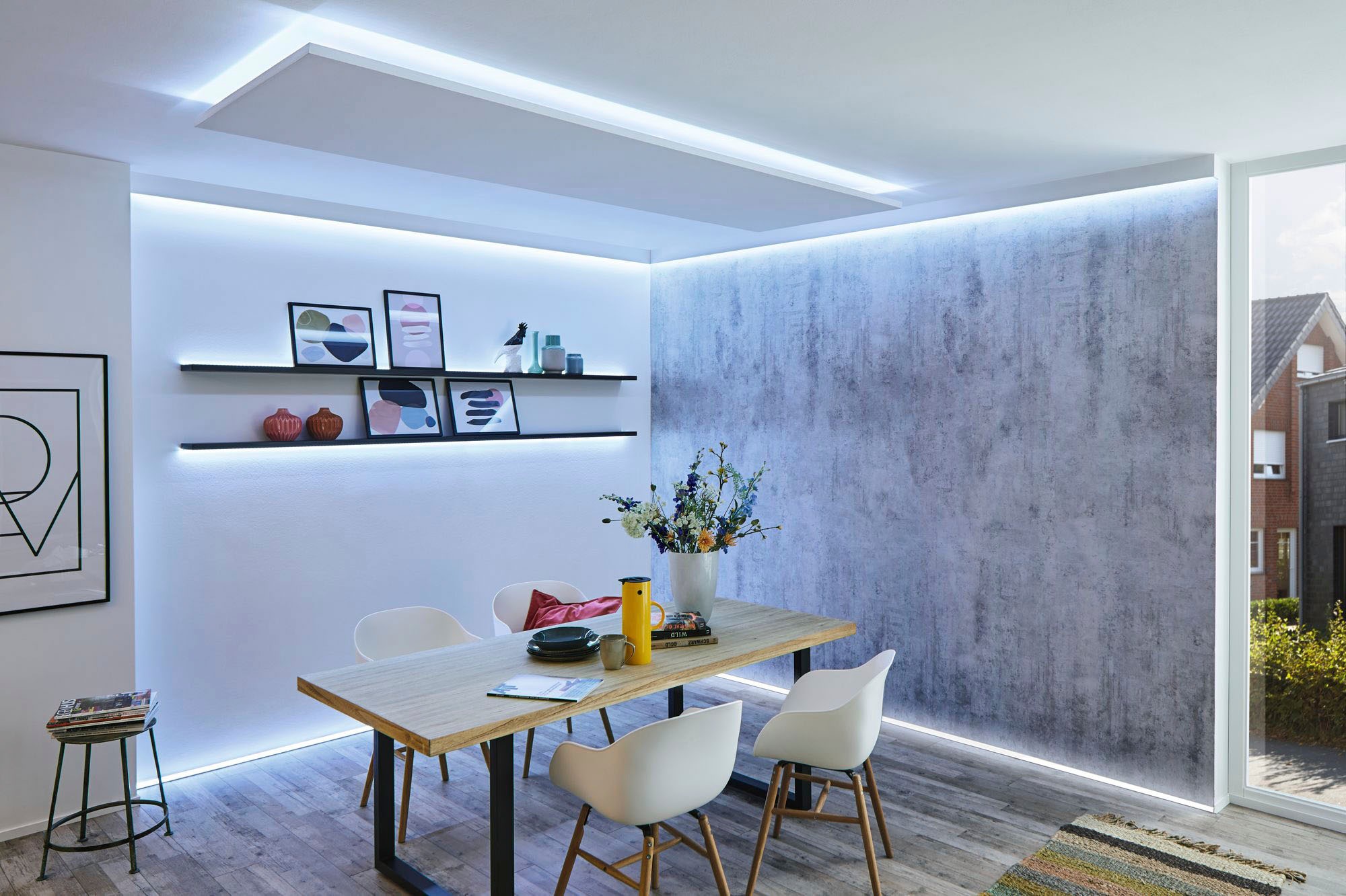 Paulmann LED Stripe »MaxLED 250 Basisset unbeschichtet 3m Tageslichtweiß«, 1 St.-flammig