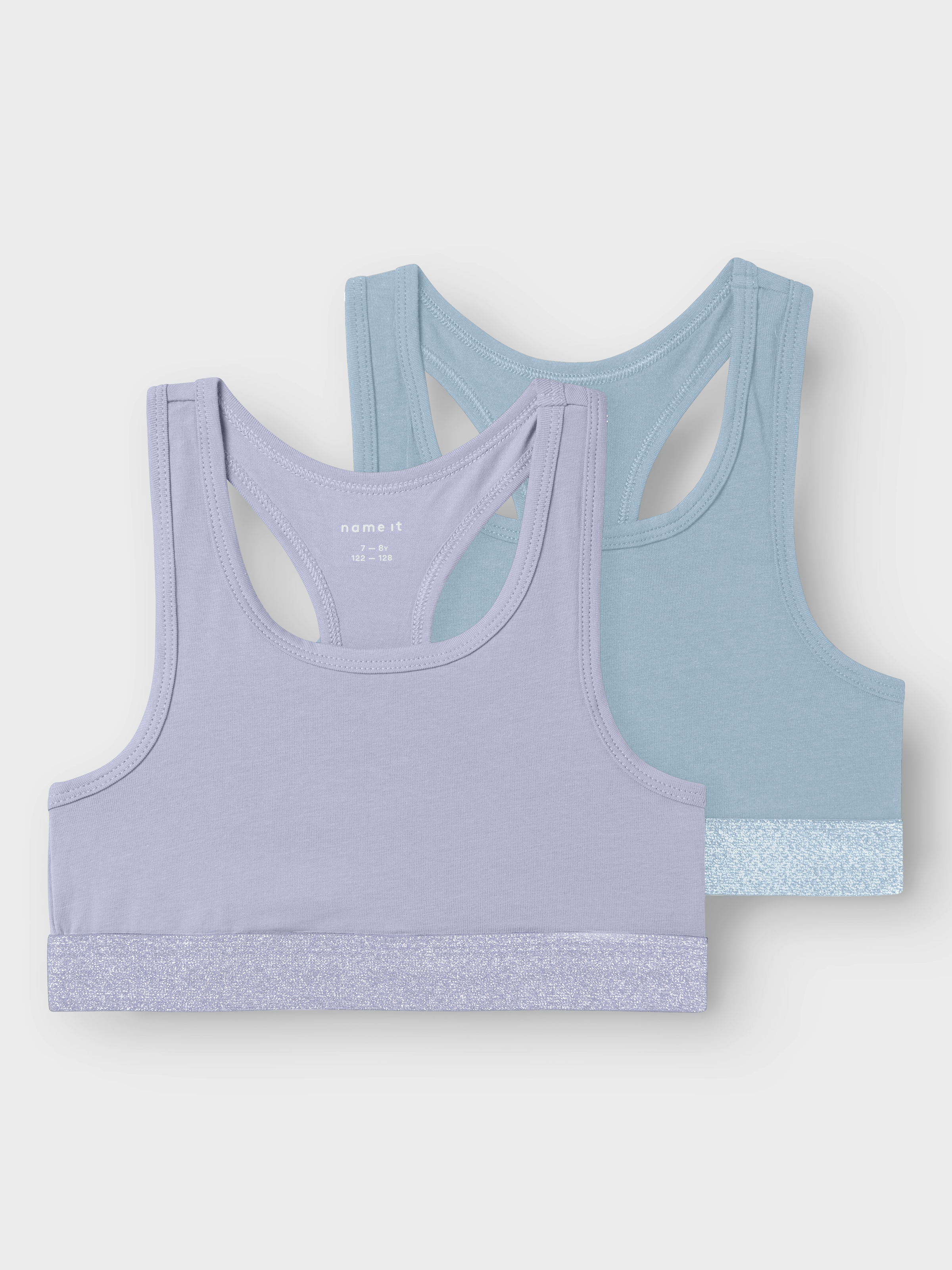 Name It Bustier »NKFSHORT TOP 2P NOOS« Packung, 2 tlg.