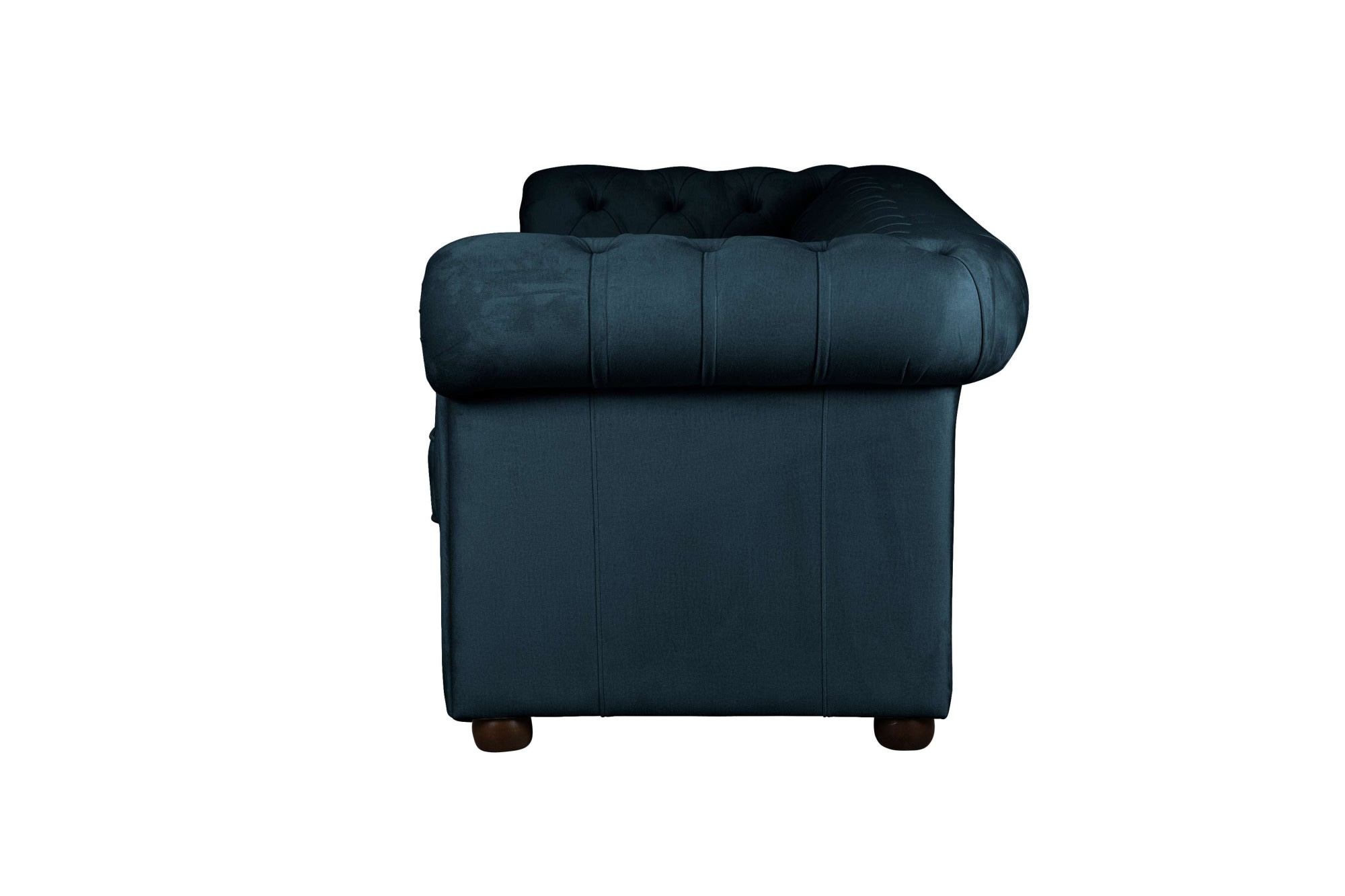 Home affaire Sessel »CHARENTE, Chesterfield, Wellenfederung, Maße B/T/H: 105/89/74 cm«, mit edler Knopfheftung und typischen Armlehnen