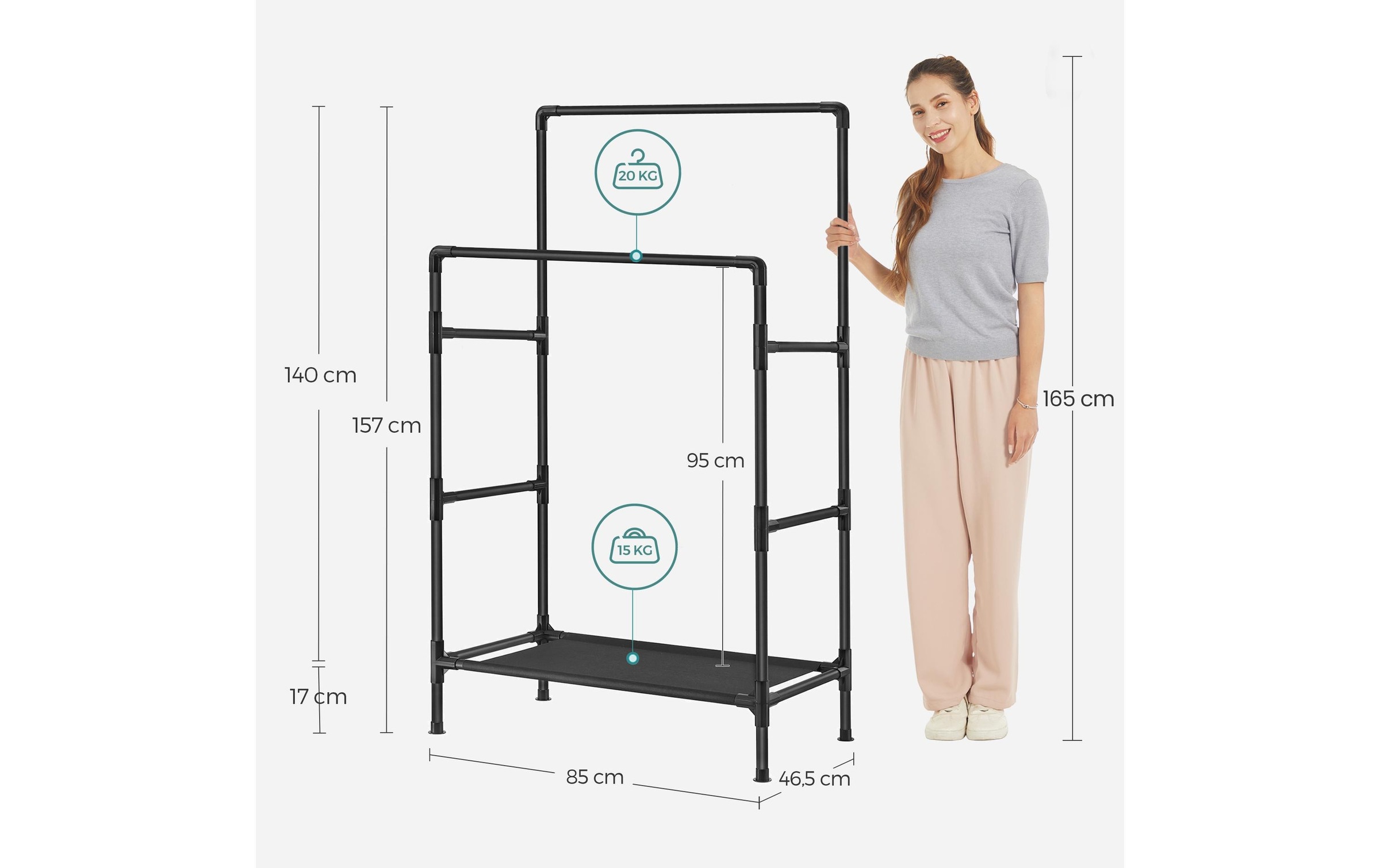 SONGMICS Kleiderständer