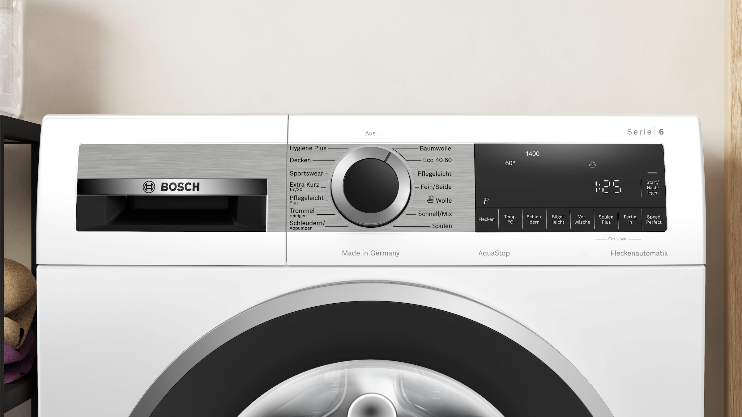 BOSCH Waschmaschine »WGG244140«, Serie 9 6, 1400 kaufen kg, U/min WGG244140, online