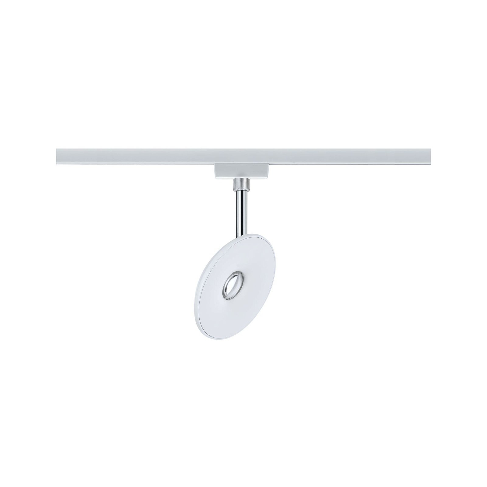 Paulmann Schienensystem-Leuchten »URail Schienenspot Sphere 493lm 7W 2700K 230V Chrom matt, Chrom«, Einzelspot, dimmbar