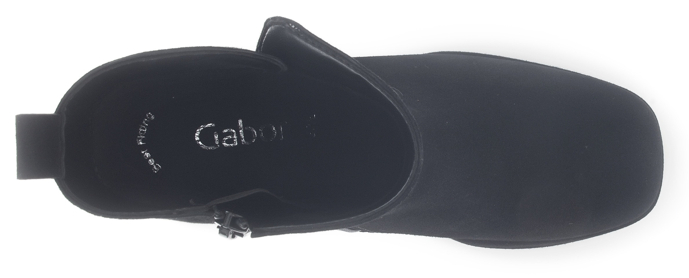 Gabor Stiefelette, Blockabsatz, Ankleboots mit praktischem Innenreißverschluss