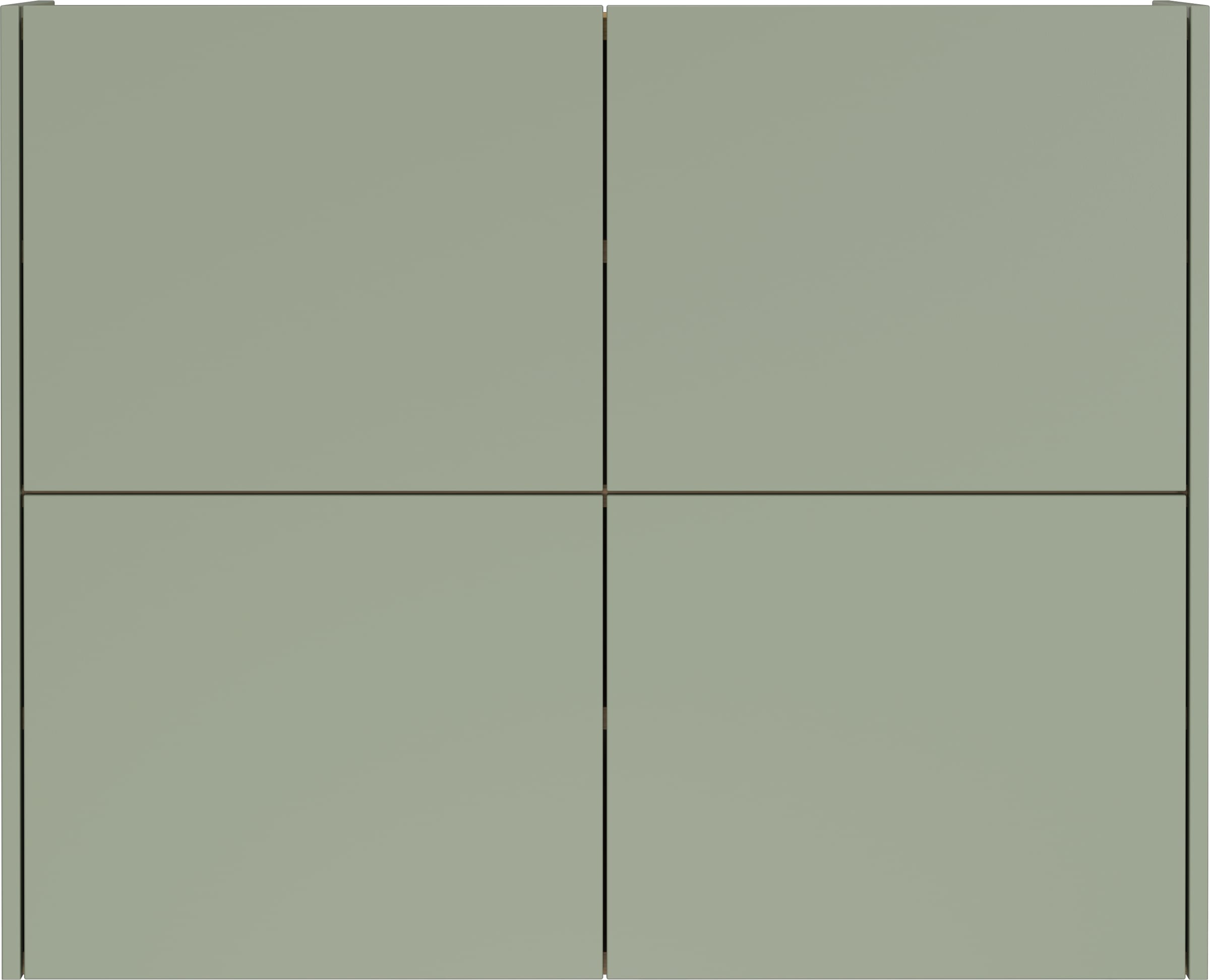 GERMANIA Hängeschuhschrank »Binetto« 1 Stk. tlg. Schuhschrank mit 4 Türen und Push-to-open Technik