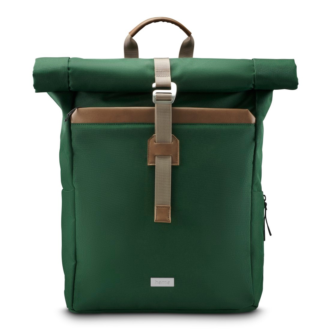 Hama Notebook-Rucksack »Laptop Rucksack mit 16,2 Zoll Laptopfach und 12,9 Zoll Tabletfach«, Rolltop, nachhaltige Materialien, bis 41 cm (16.2")