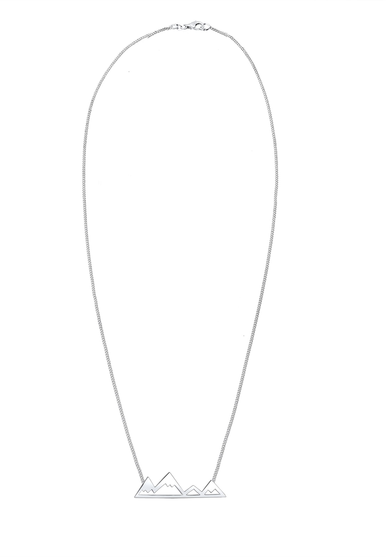 Elli Kette mit Anhänger »Anhänger Berge Mountain 925 Sterling Silber«
