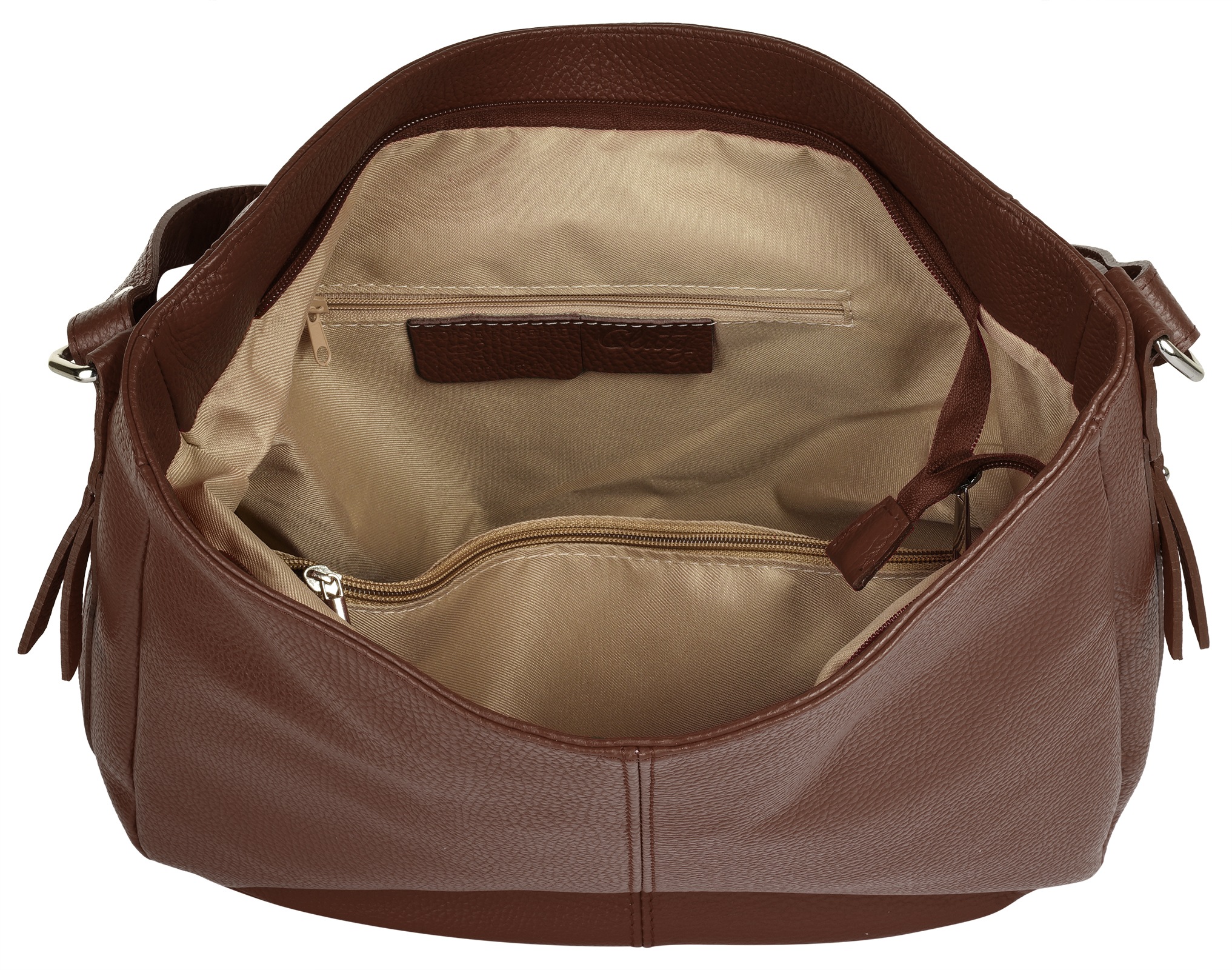 Cluty Shopper, echt Leder, Made in Italy