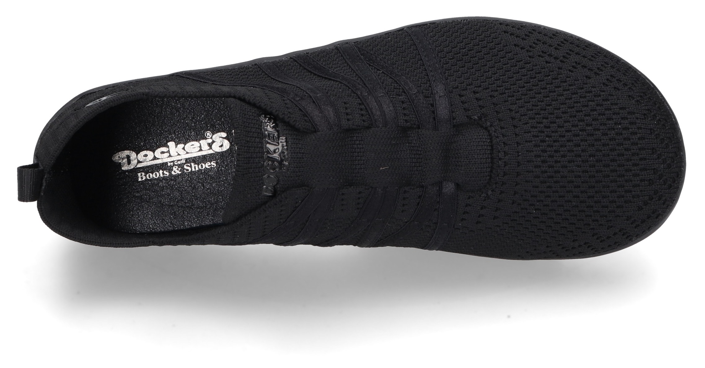Dockers by Gerli Barfußschuh, Schlupfschuh, Sneaker, Sommerschuh in lässiger Strick-Optik