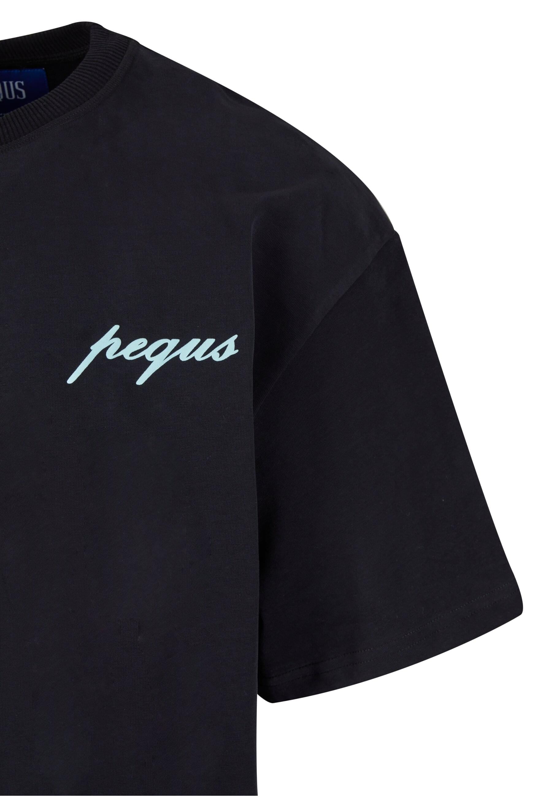 PEQUS Langarmshirt »PEQUS PEQUS A Paradise Beach Club Back Logo T-Shirt« 1 Stk.