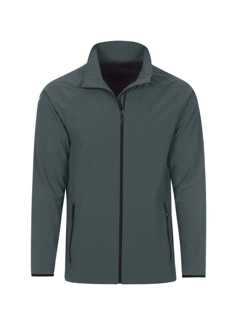 Trigema Trainingsjacke »TRIGEMA Raglan-Jacke mit Netzinnenfutter«, (1 St.)